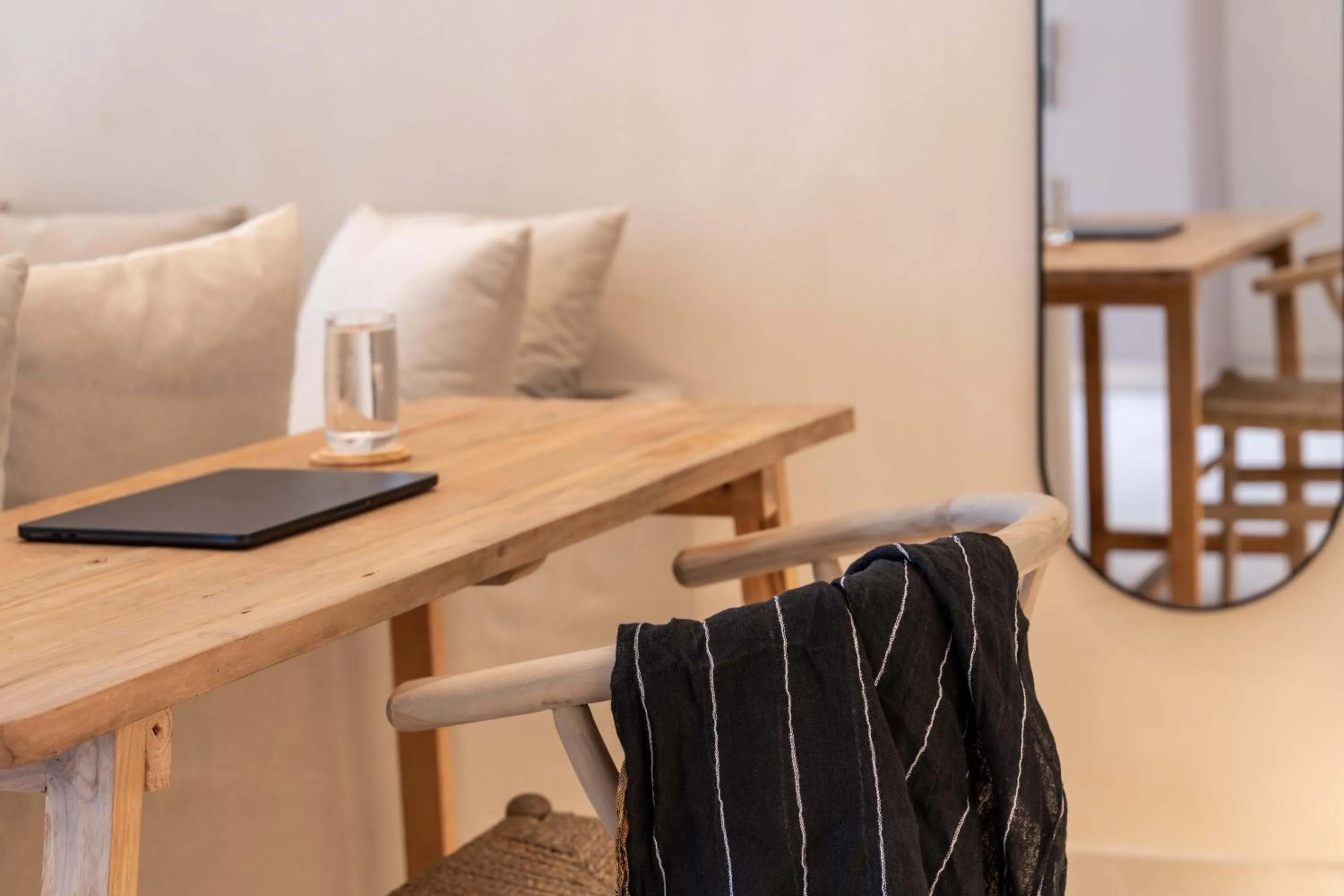 hair dresser in Aura Suites Paros