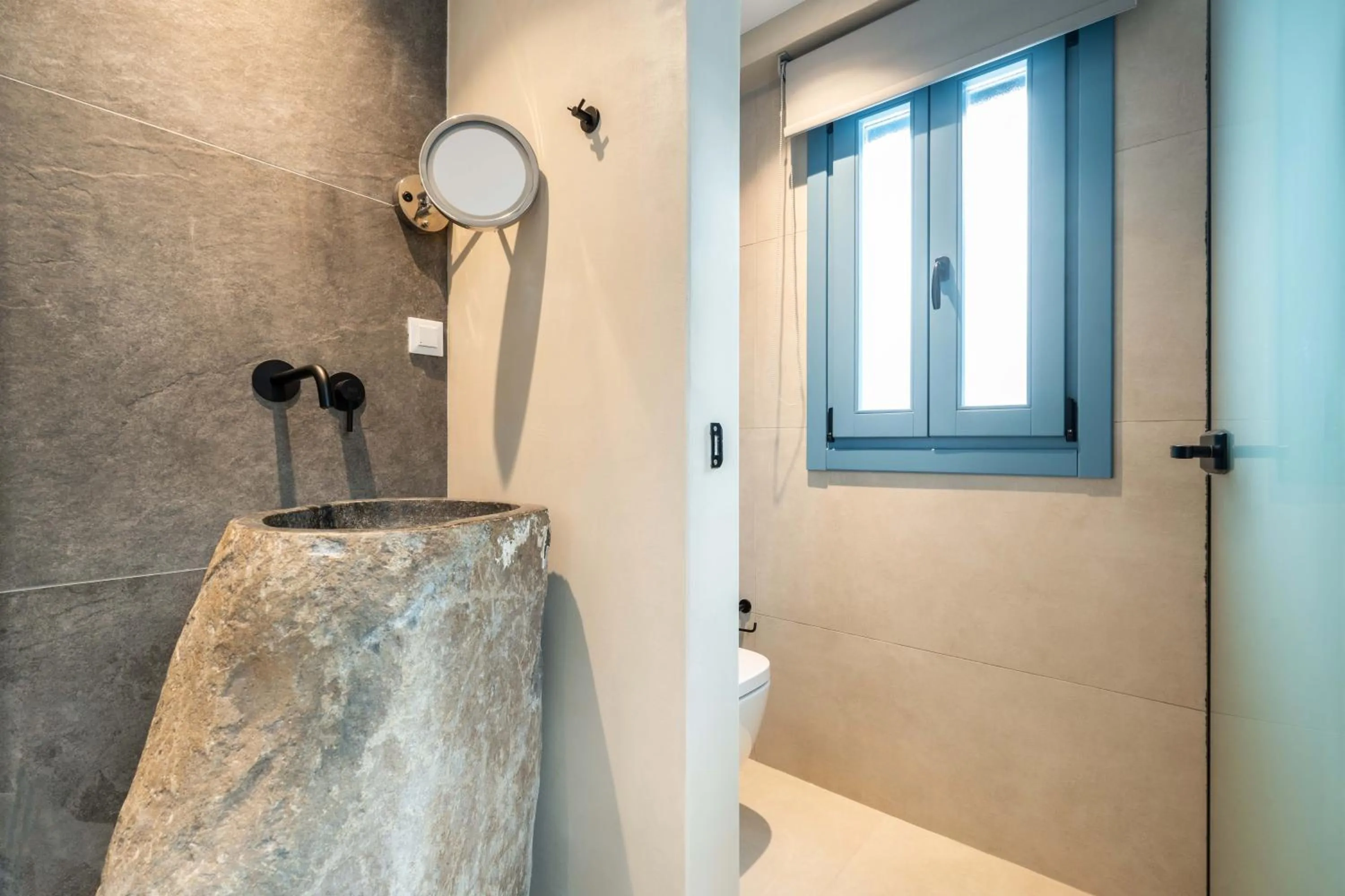 Bathroom in Aura Suites Paros
