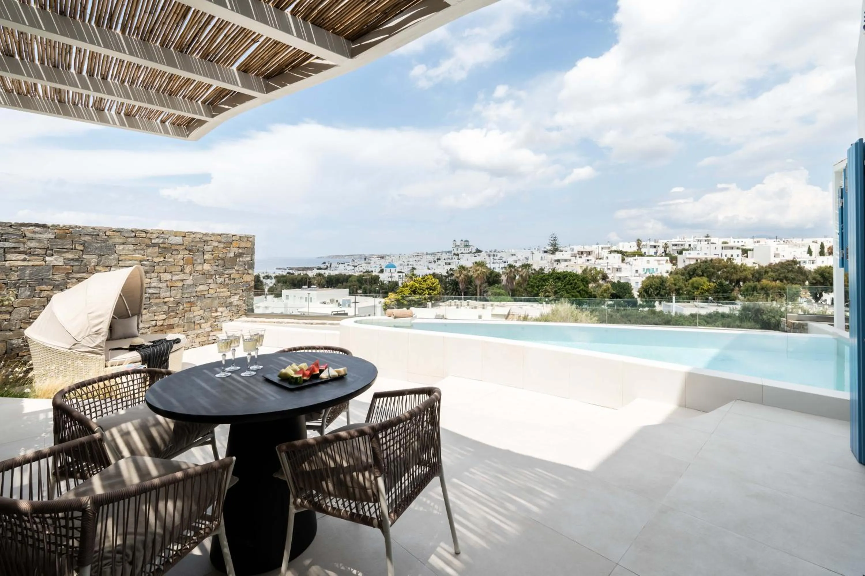 View (from property/room) in Aura Suites Paros