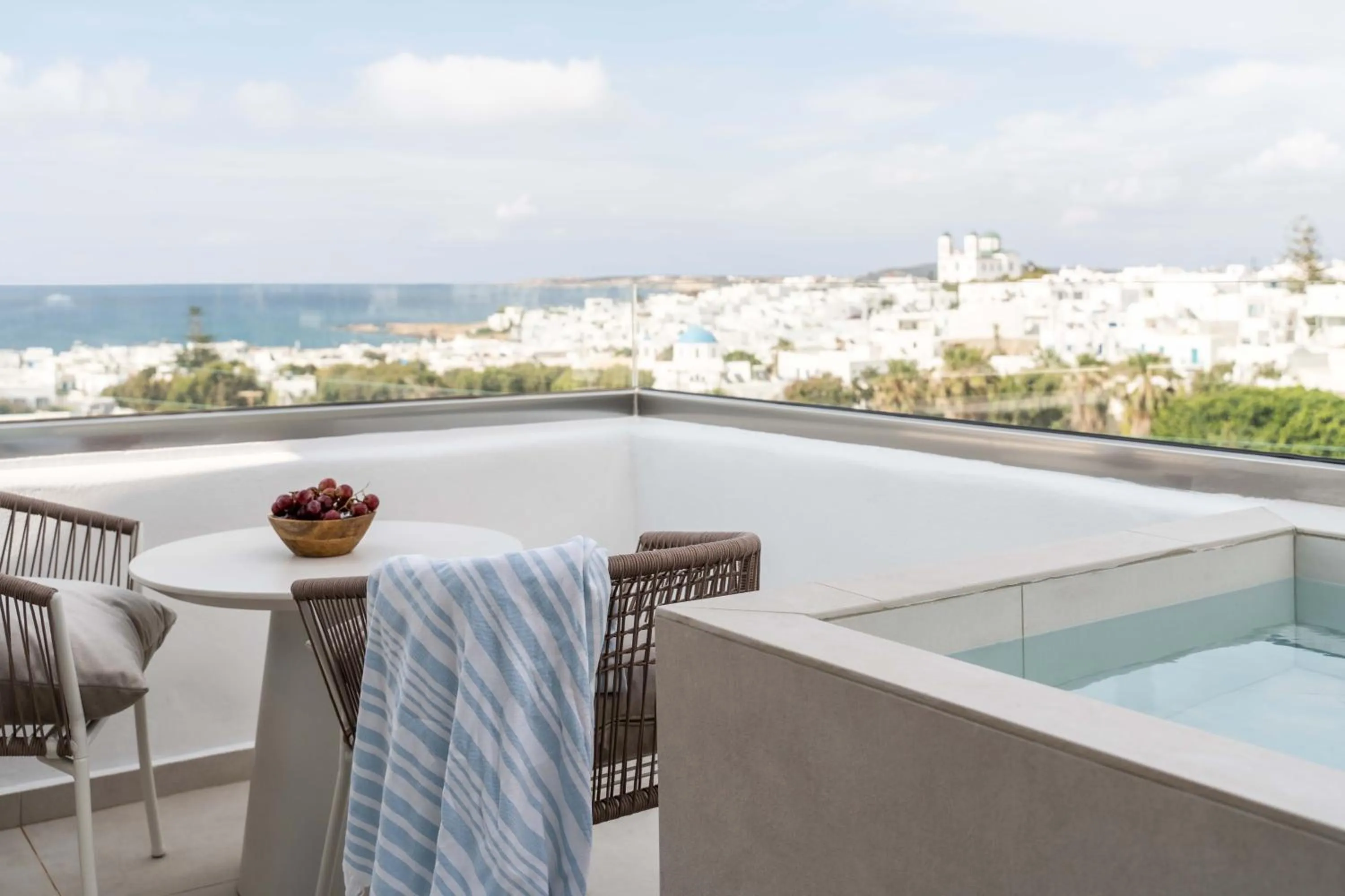 Balcony/Terrace in Aura Suites Paros