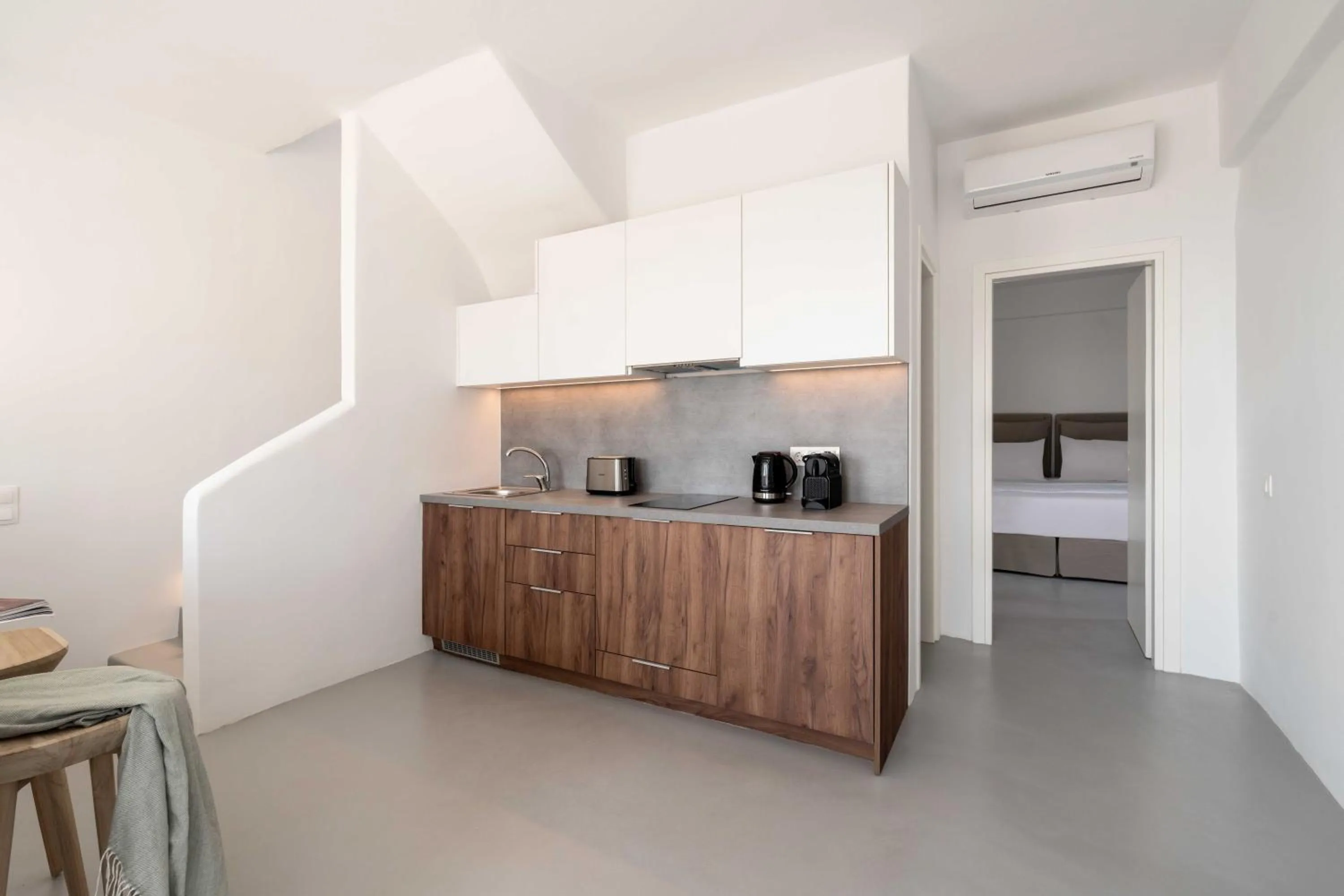 Kitchen or kitchenette in Aura Villas Tinos
