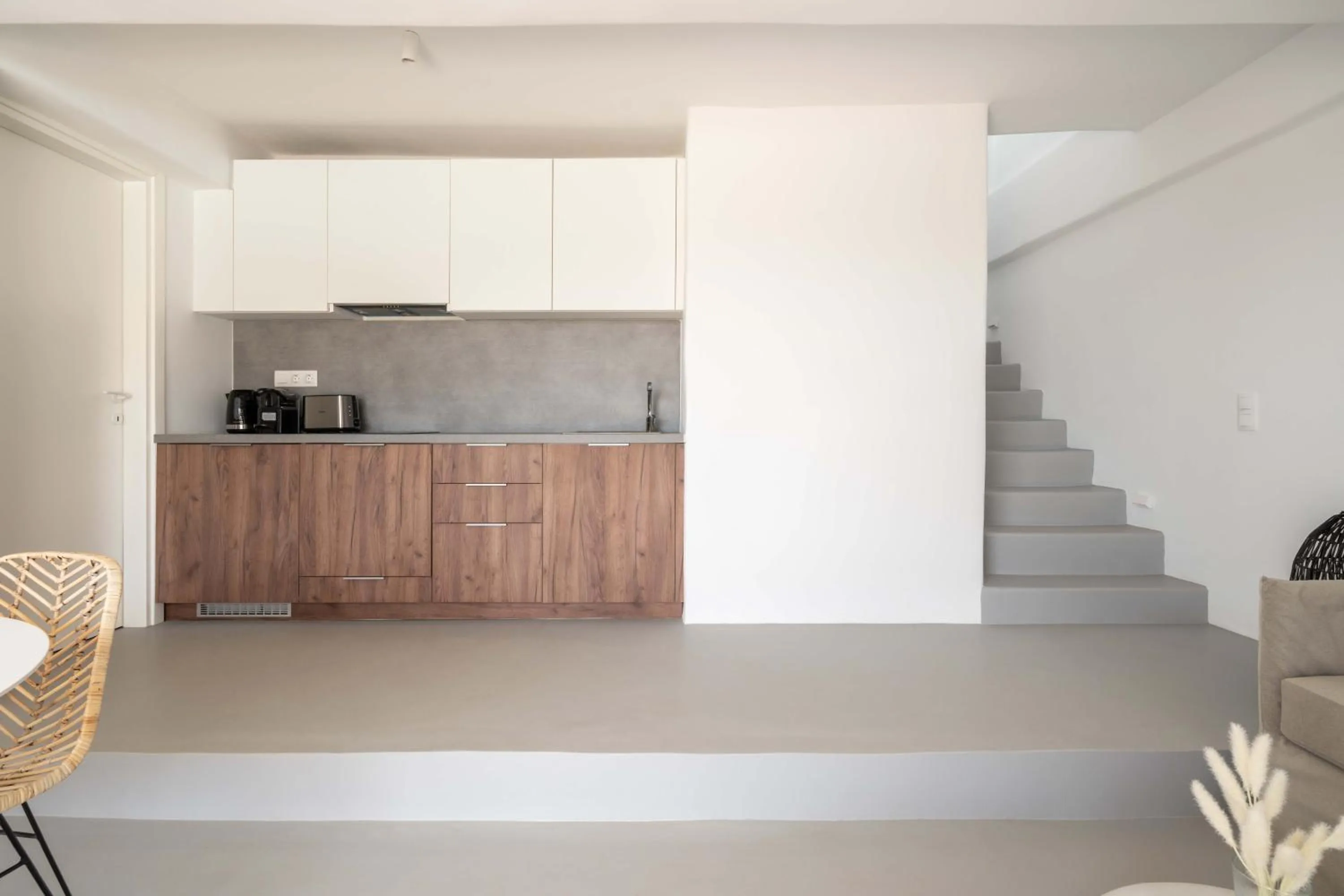 Kitchen or kitchenette in Aura Villas Tinos