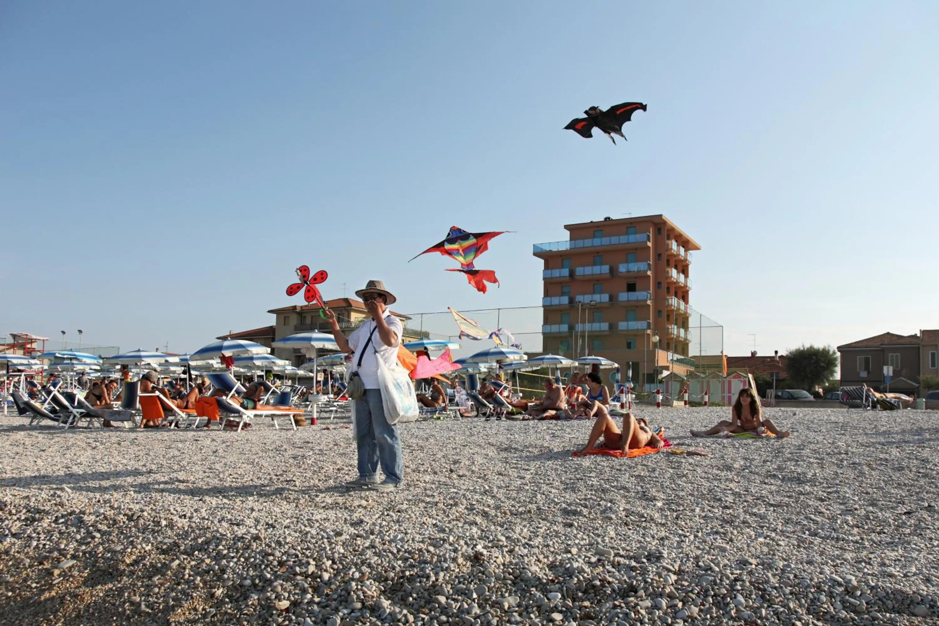 Beach in Abbazia Club Hotel Marotta