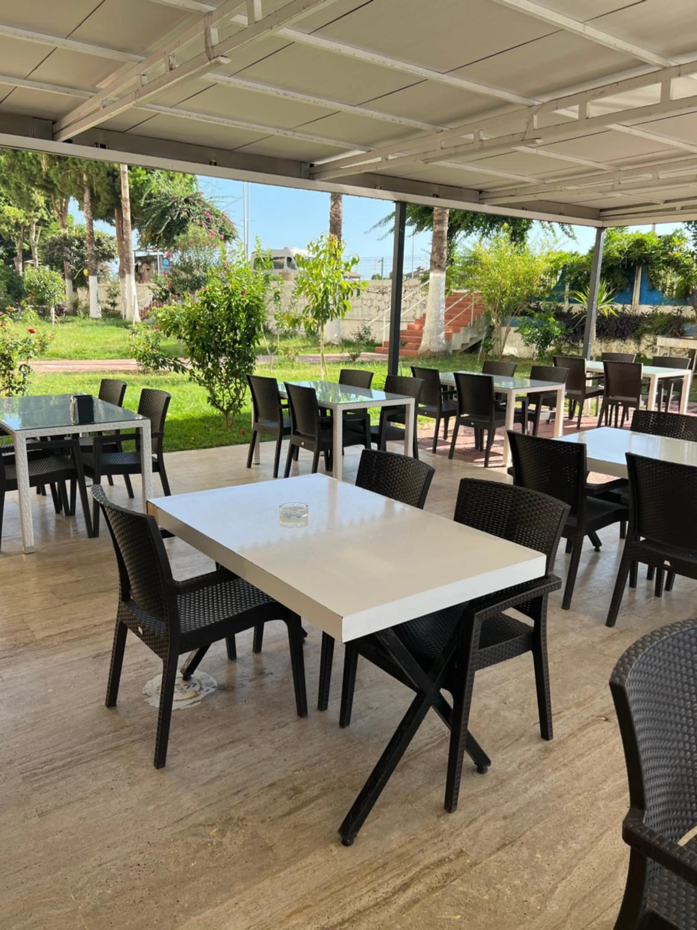 Garden view in Moray & Duka Hotel