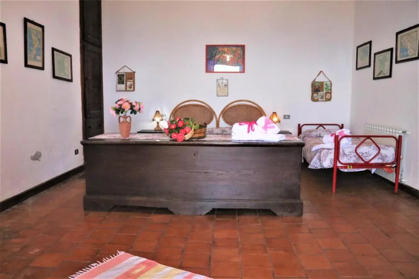 Family Room with Sea View (5 Adults + 1 Child) in Agriturismo Santa Margherita Family Room with Sea View (5 Adults + 1 Child) in Agriturismo Santa Margherita