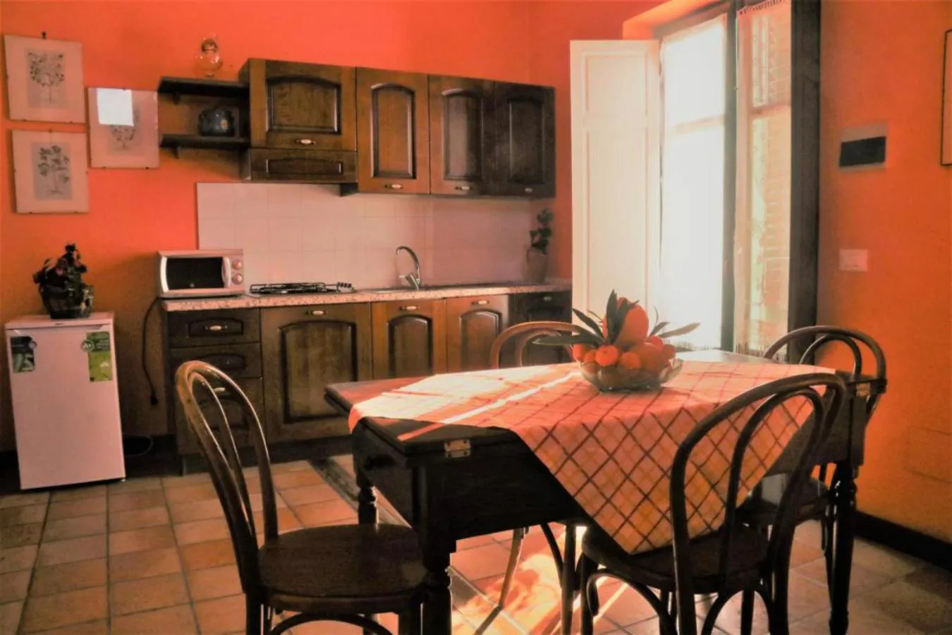 Kitchen or kitchenette in Agriturismo Santa Margherita