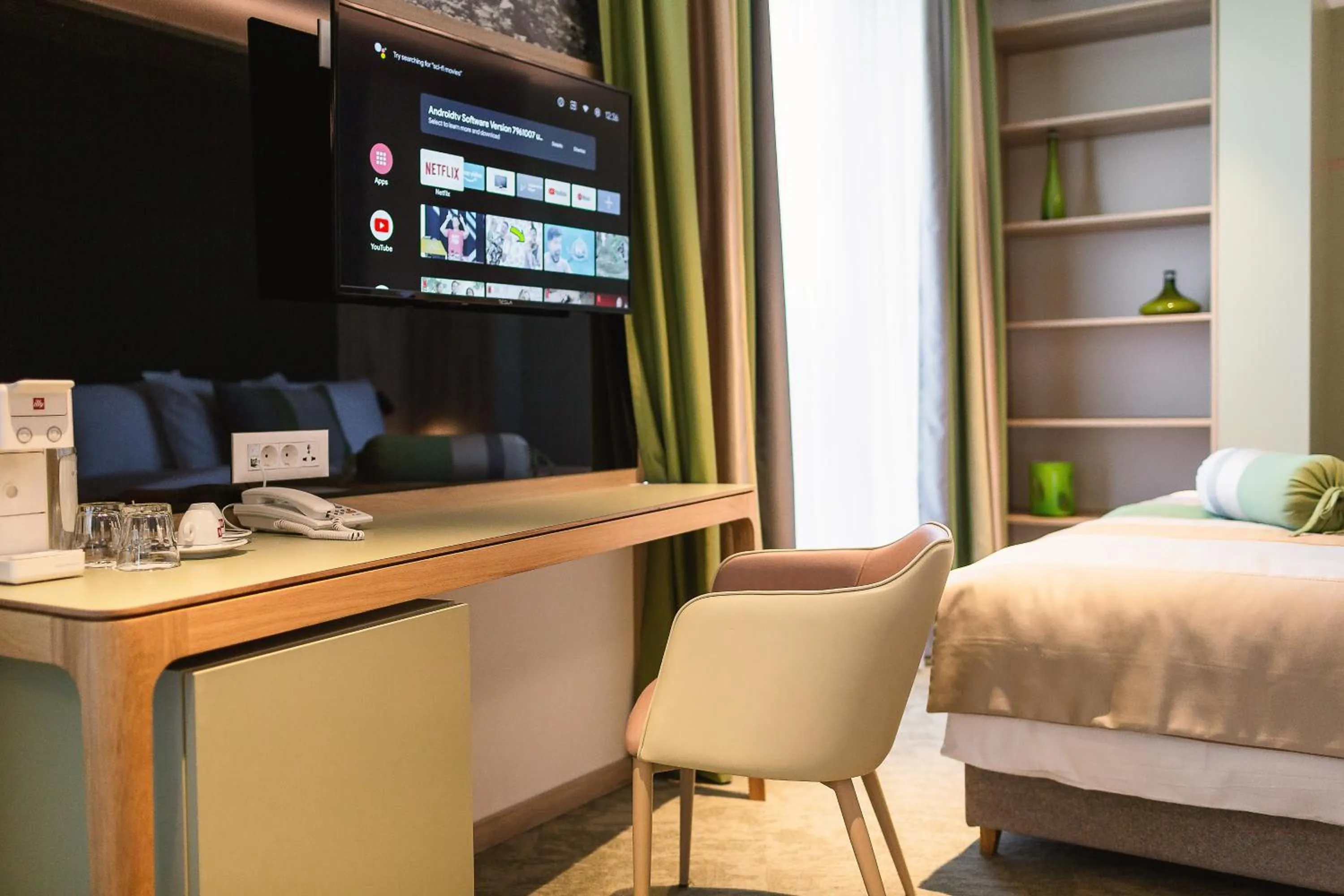 Bedroom, Bed in Carine Hotel Centar