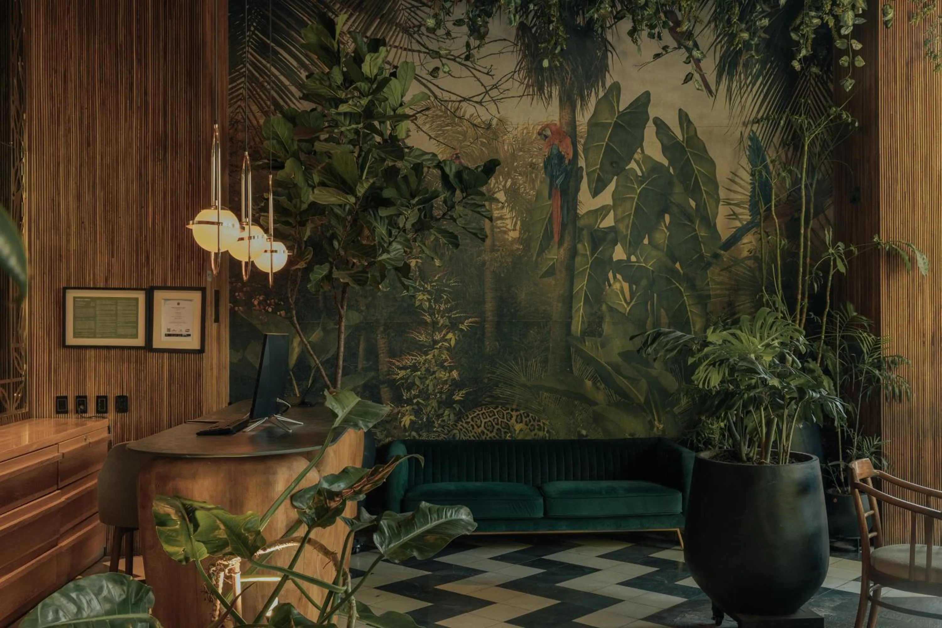 Lobby or reception in Selvario 36 Hotel