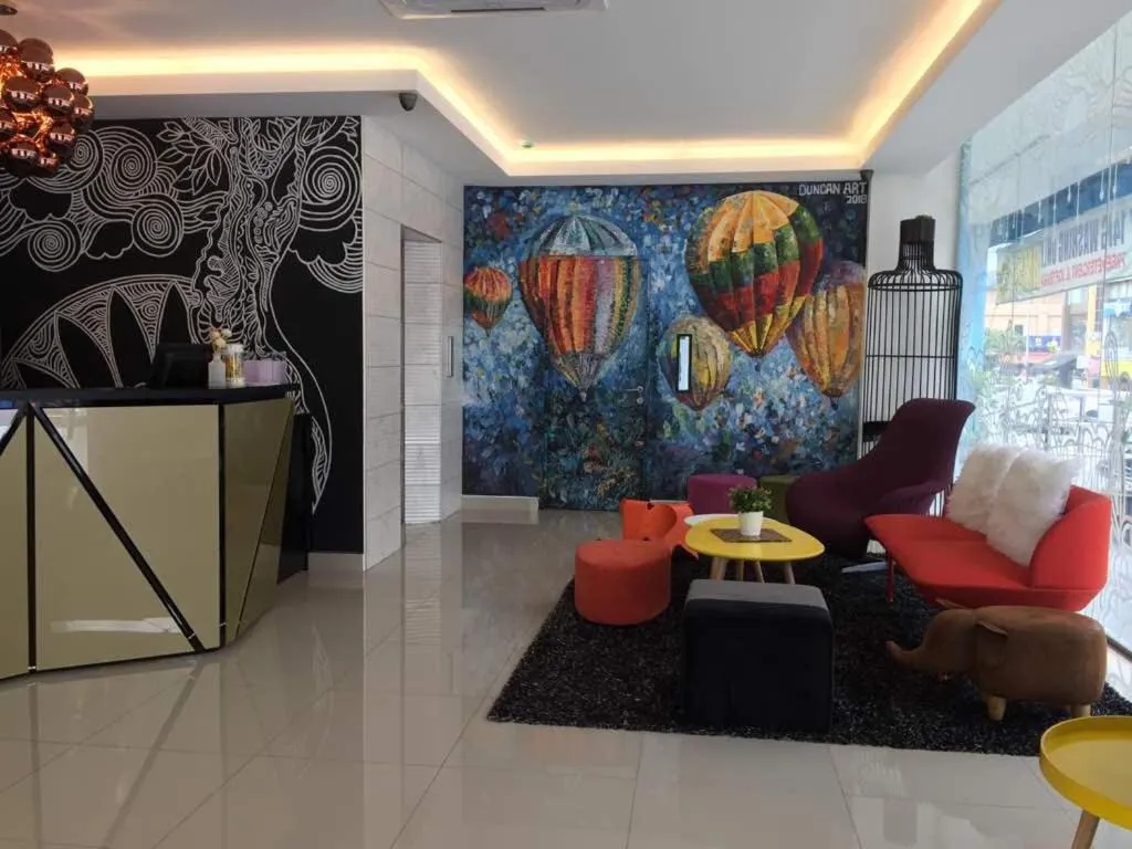 Lobby or reception in Smile Hotel Shah Alam Seksyen 9