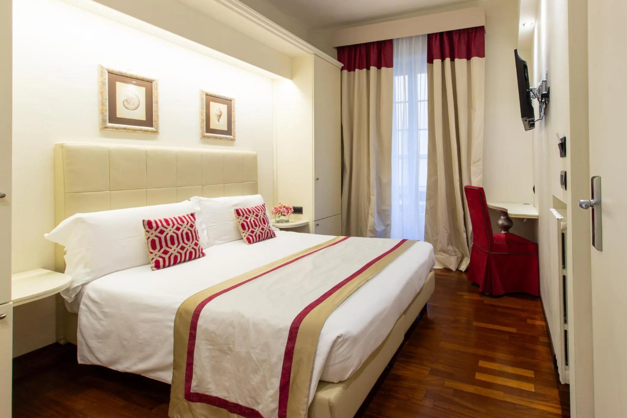 Bed in Hotel Jolanda