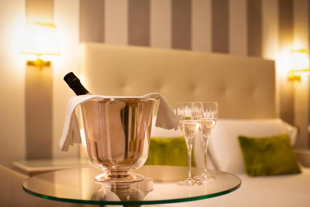 Bed in Hotel Jolanda