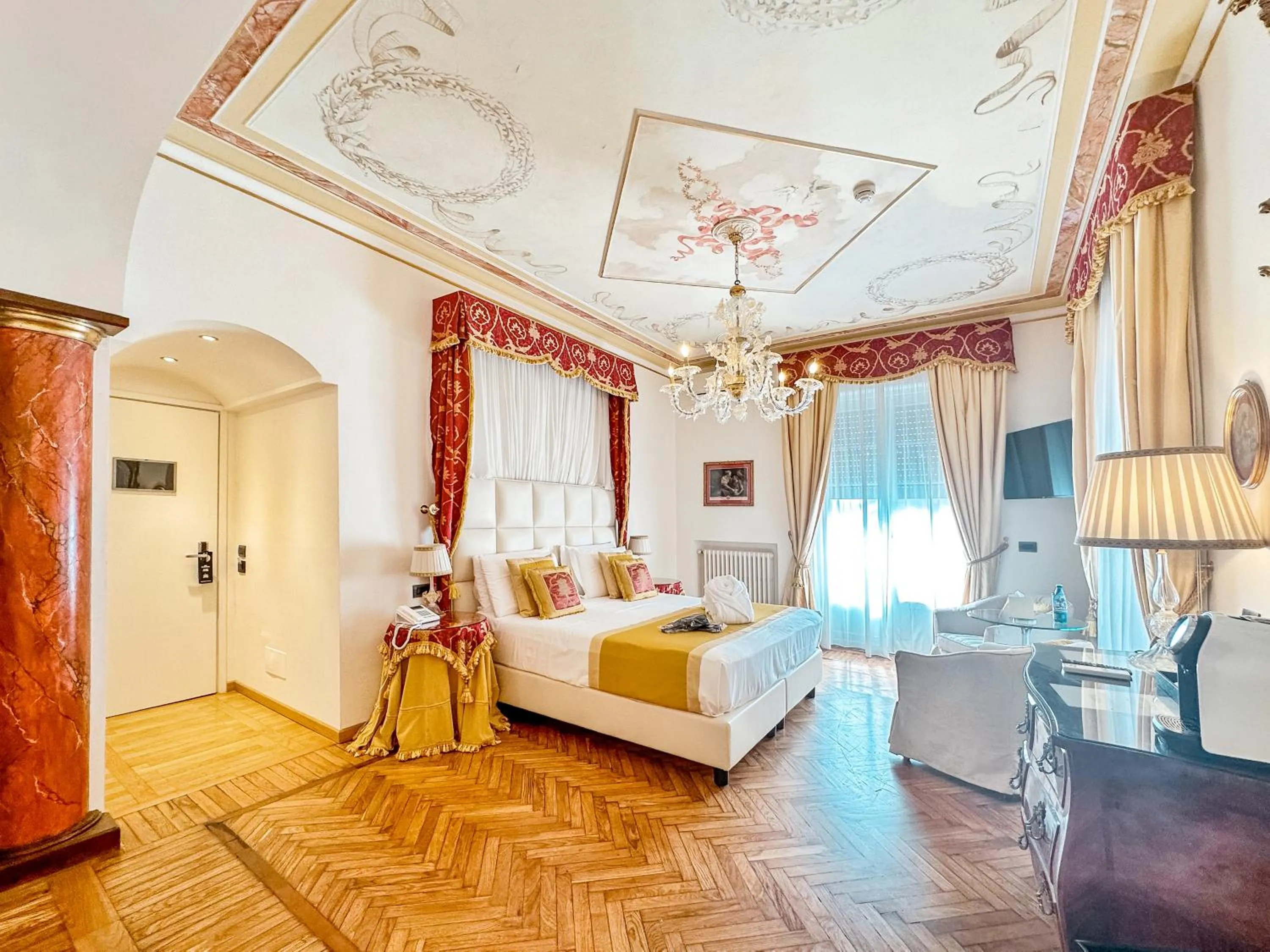 Bed in Hotel Jolanda