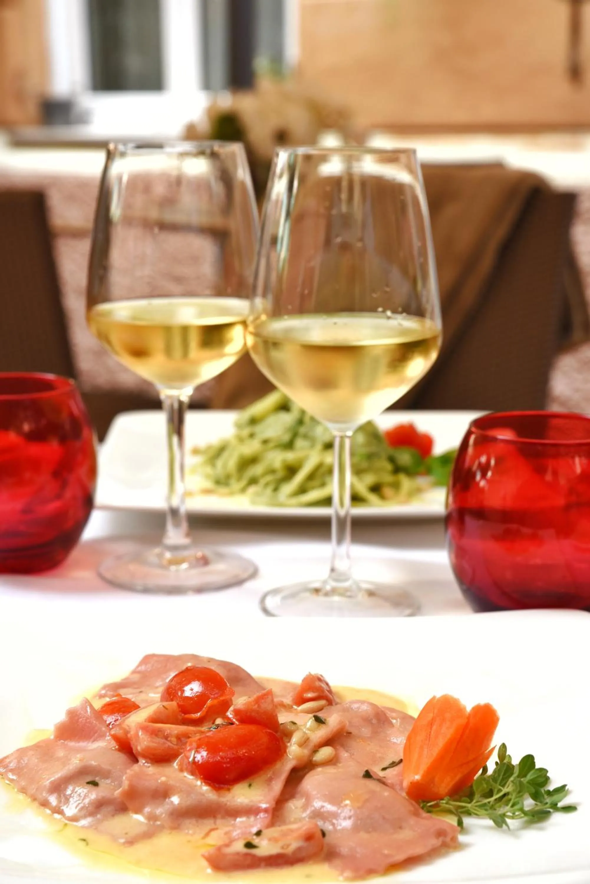 Food and drinks in Hotel Jolanda