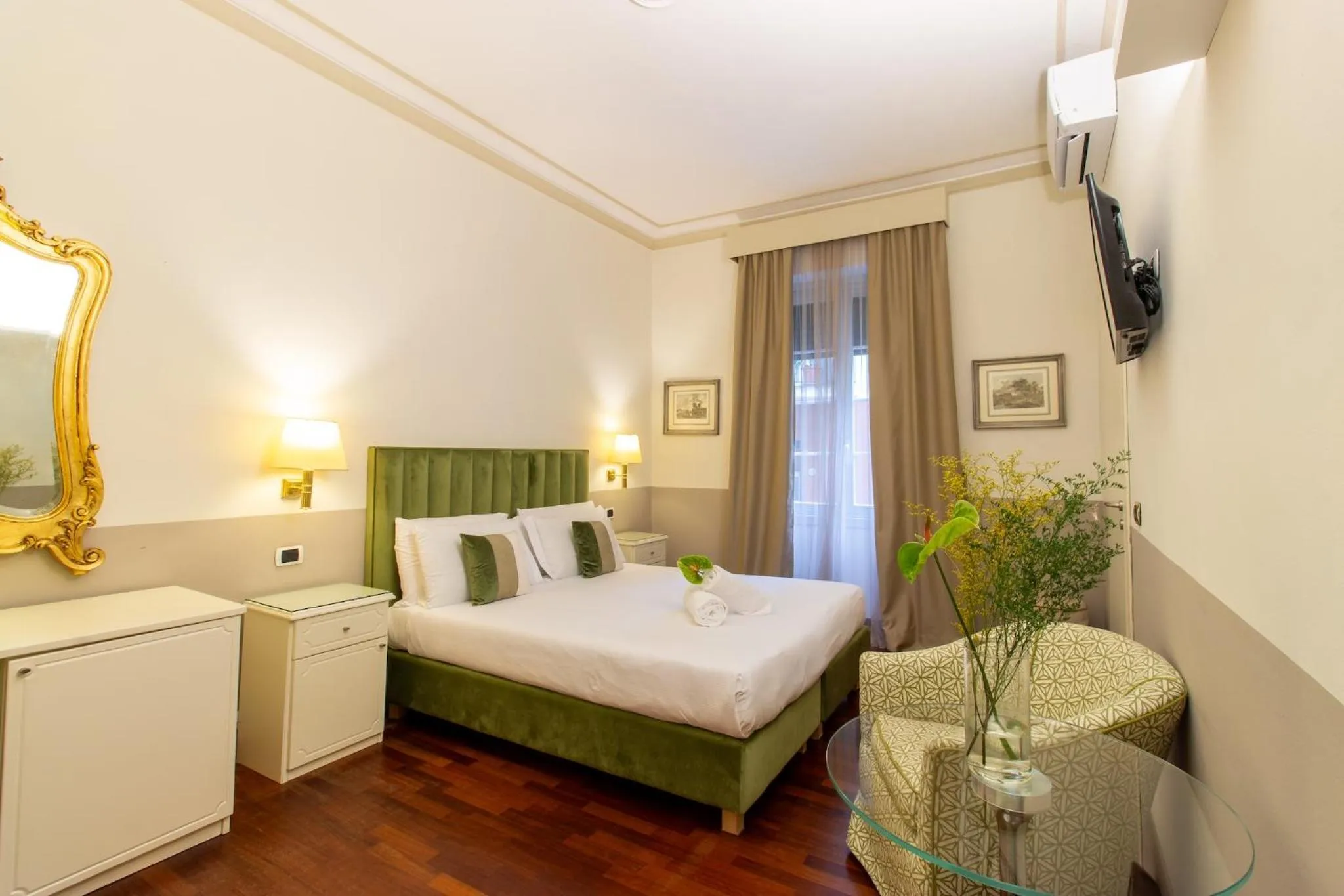 Bed in Hotel Jolanda