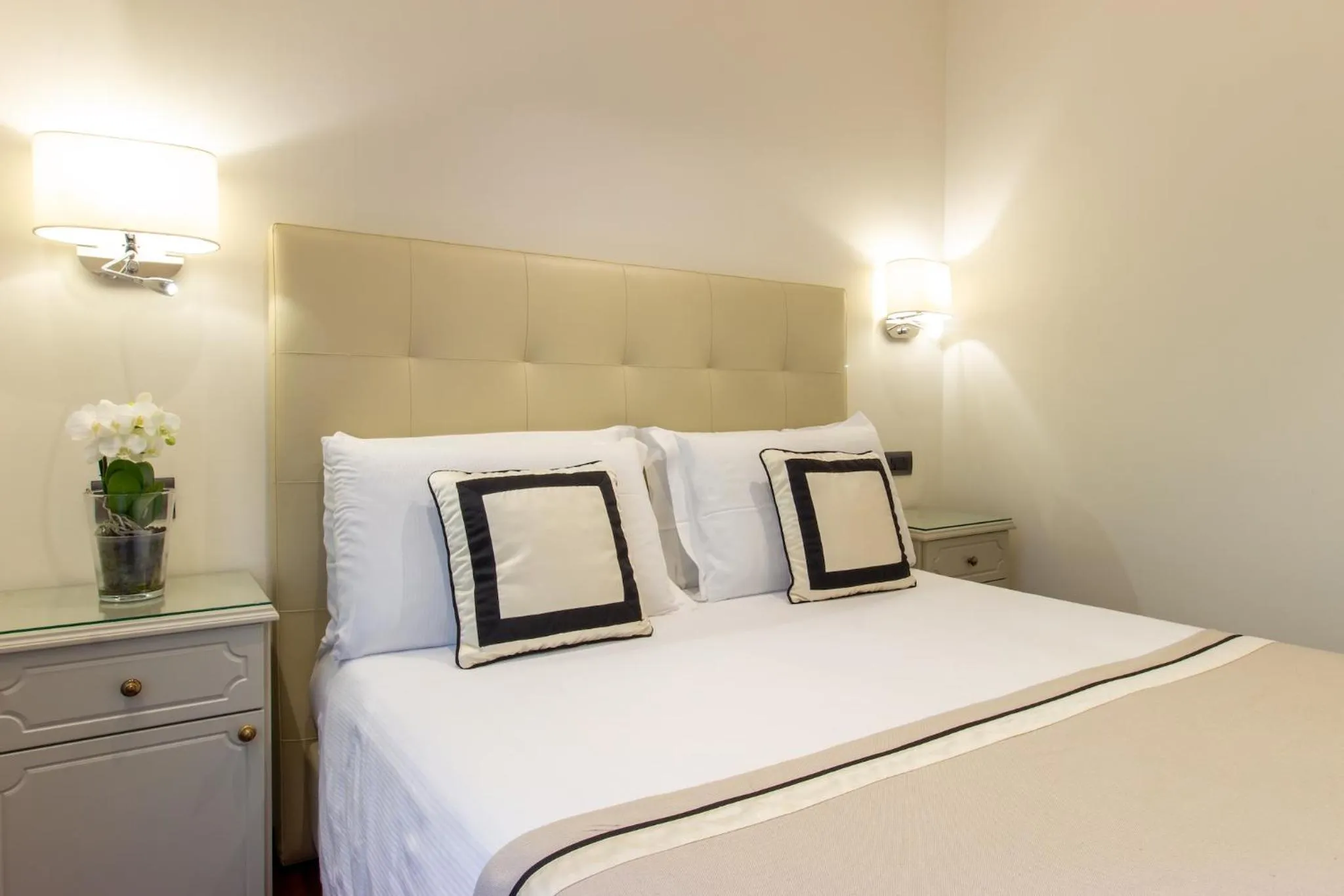 Bed in Hotel Jolanda