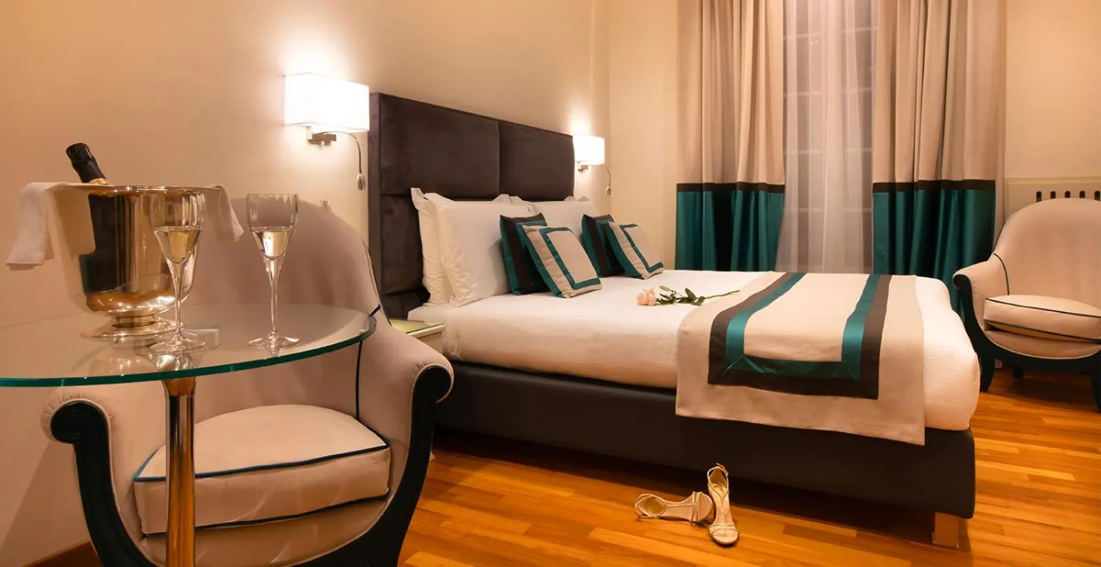 Bed in Hotel Jolanda