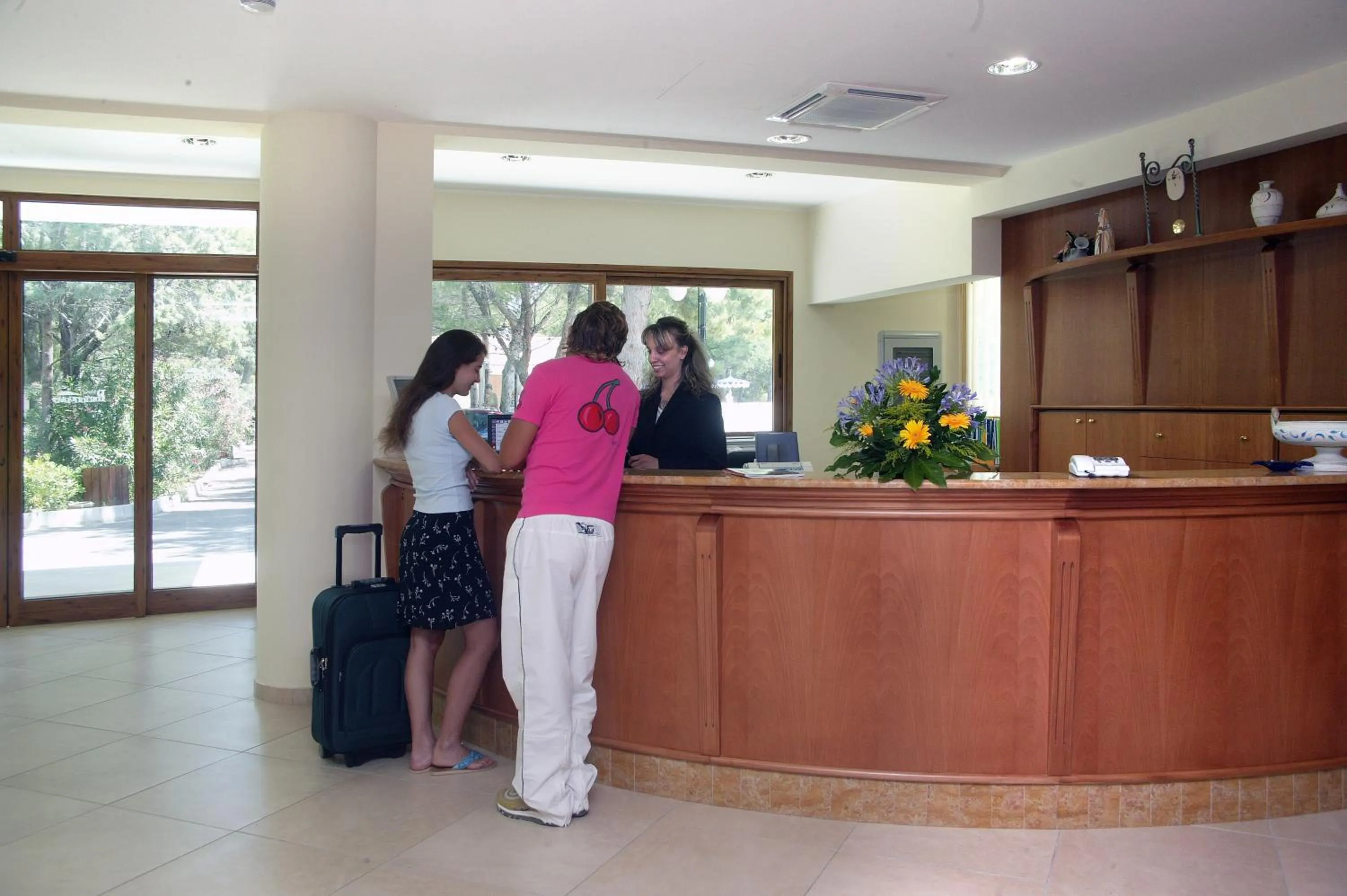 Lobby or reception in Hotel Portonuovo