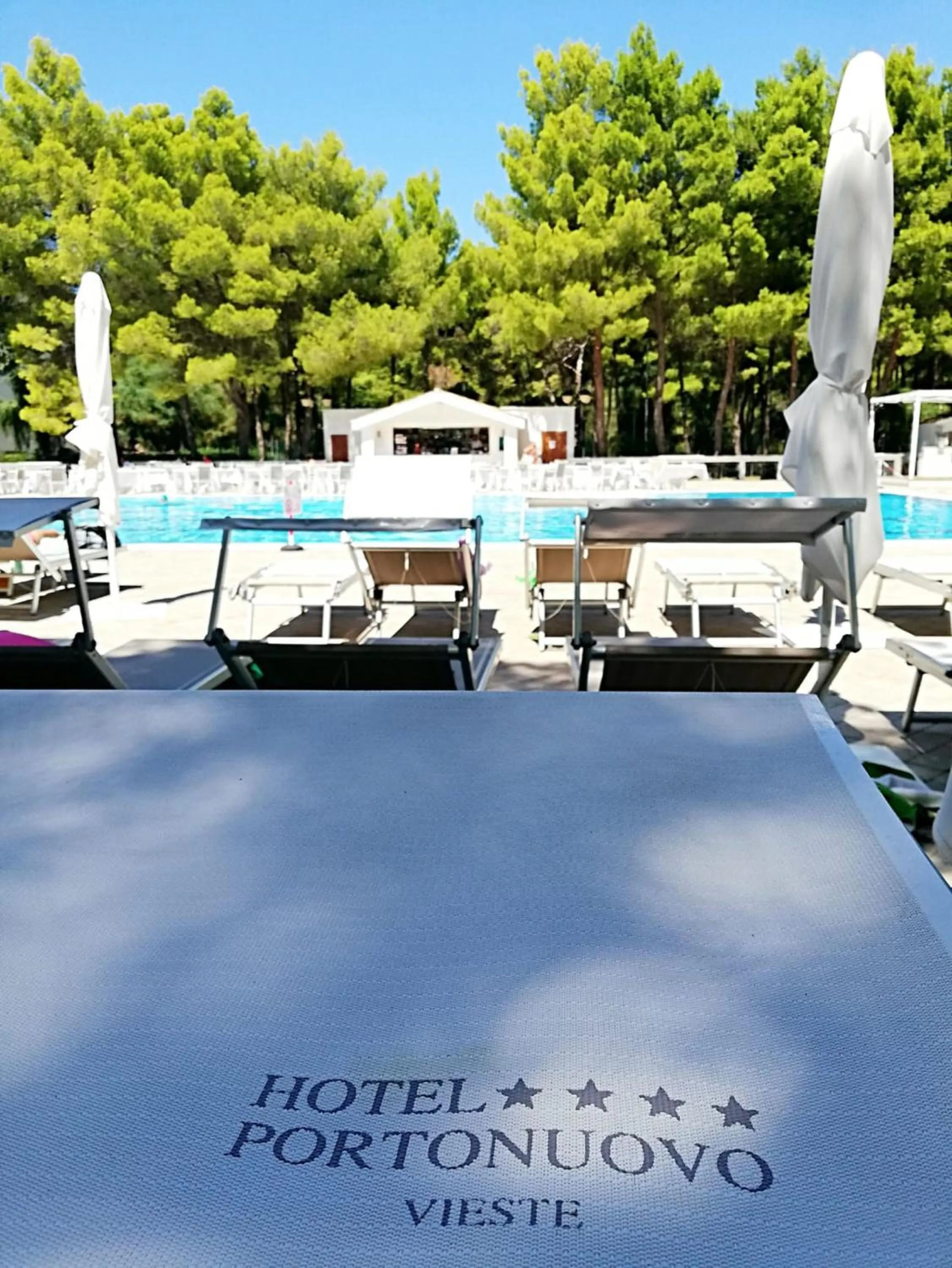 Pool view in Hotel Portonuovo