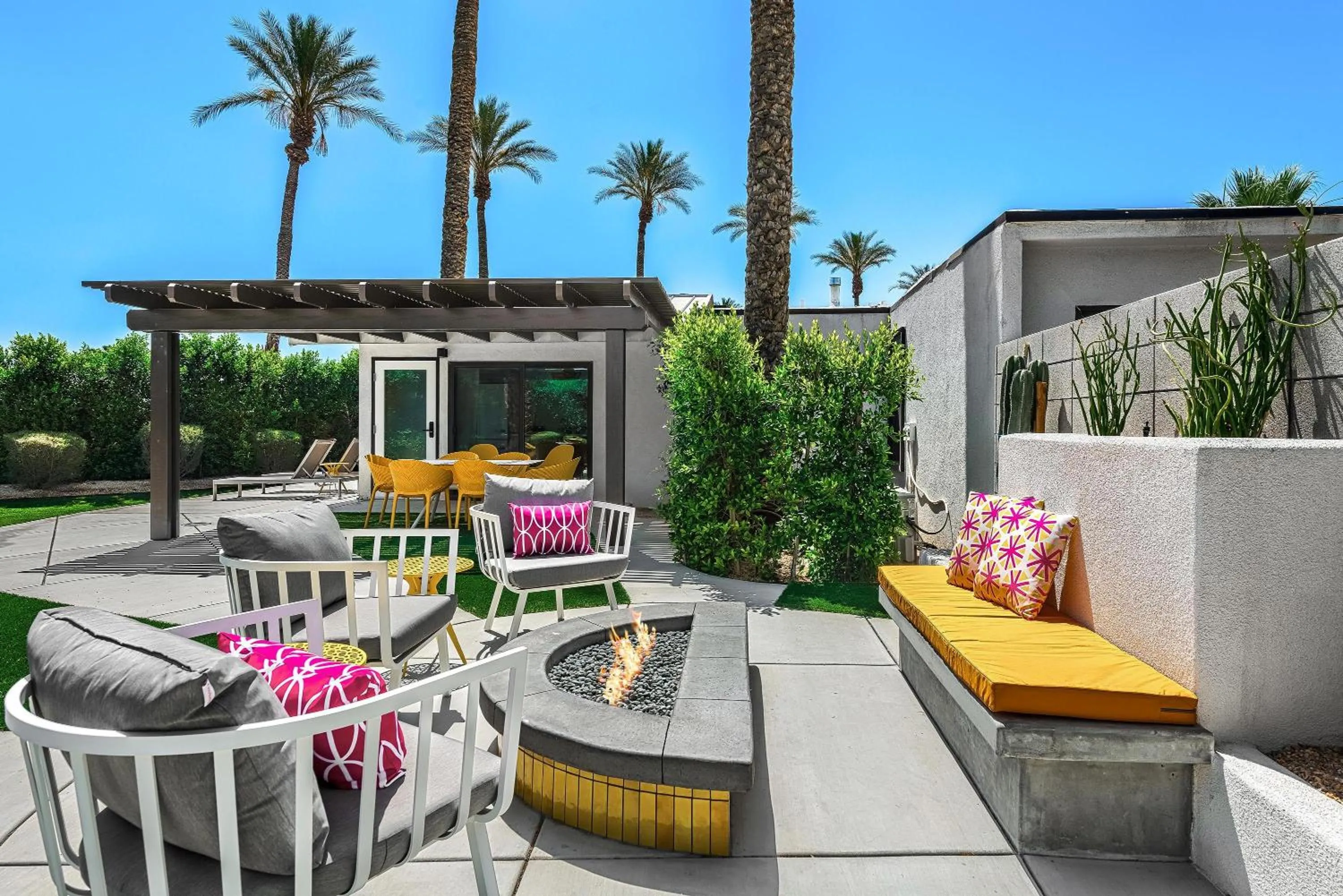 Patio in The Paloma Resort