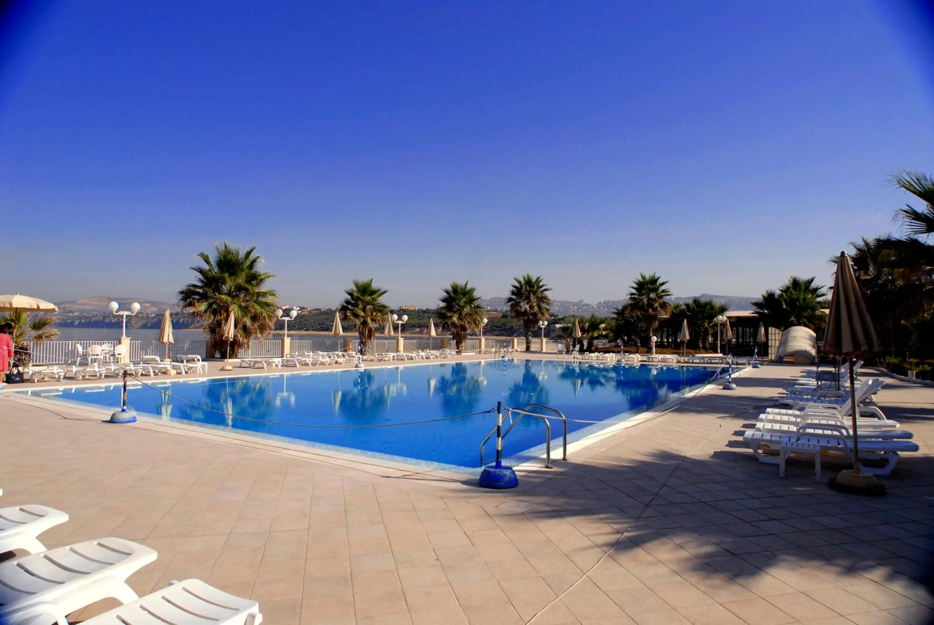 Swimming pool in Dioscuri Bay Palace