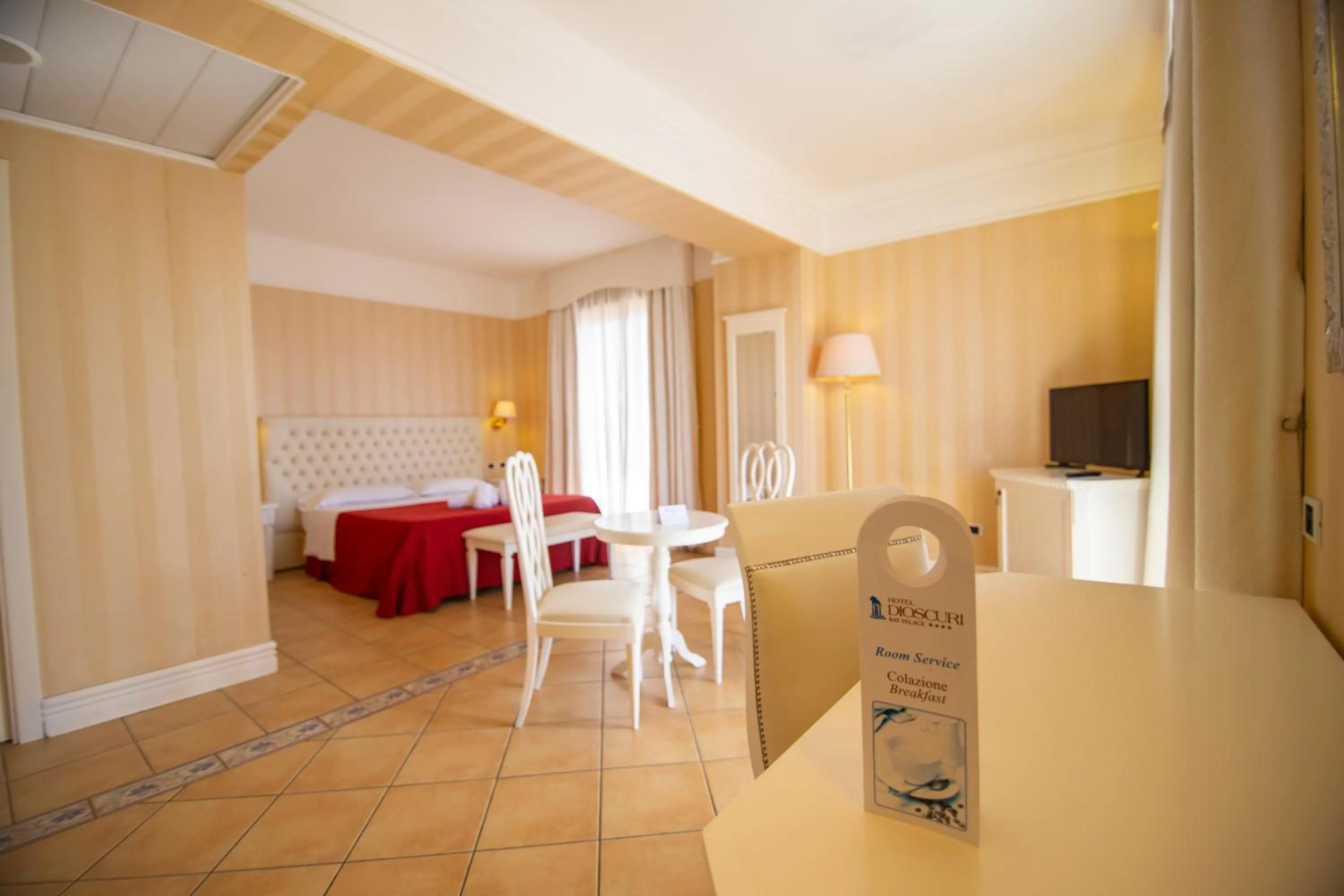 Bed in Dioscuri Bay Palace