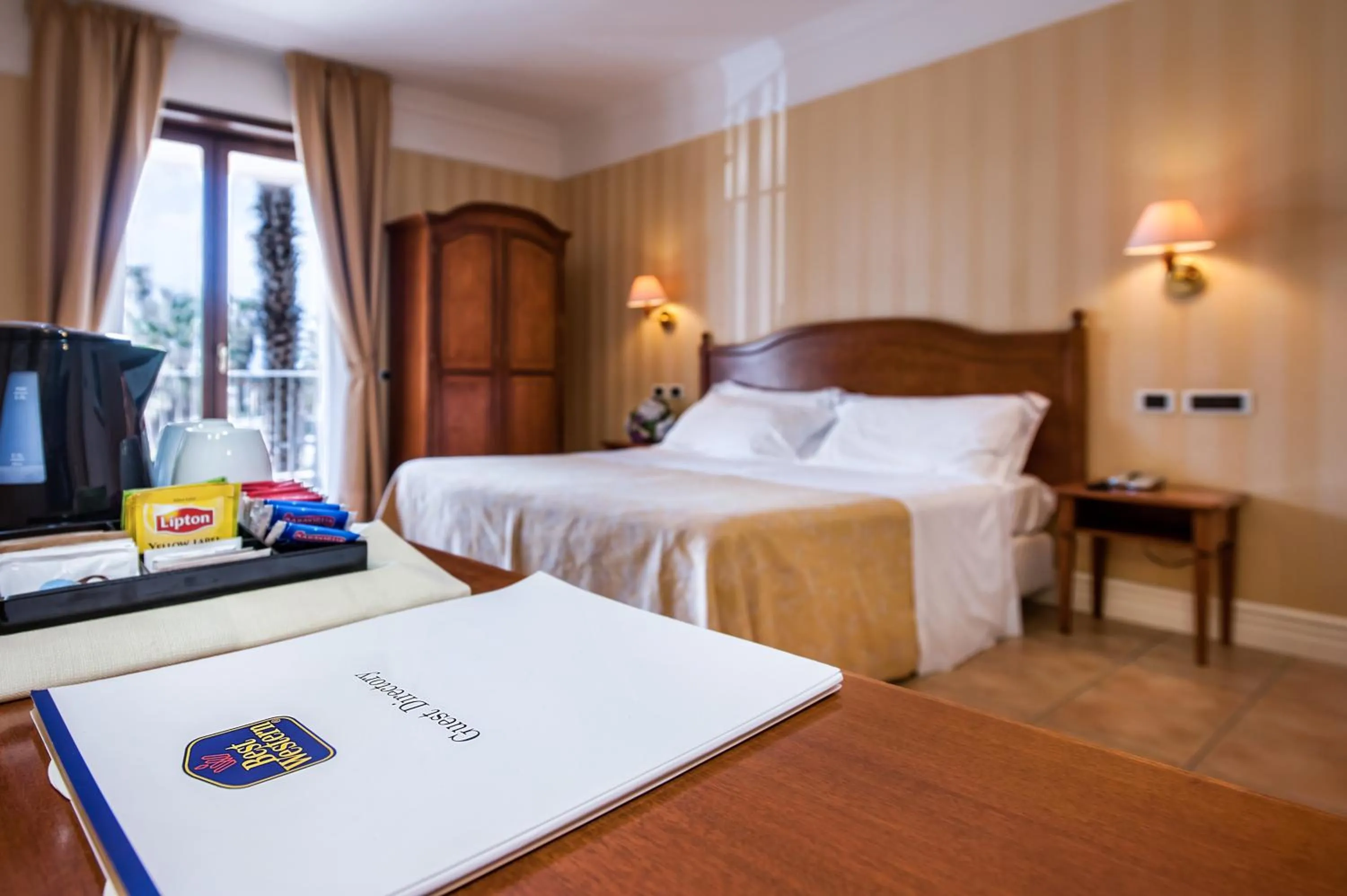 Bed in Dioscuri Bay Palace