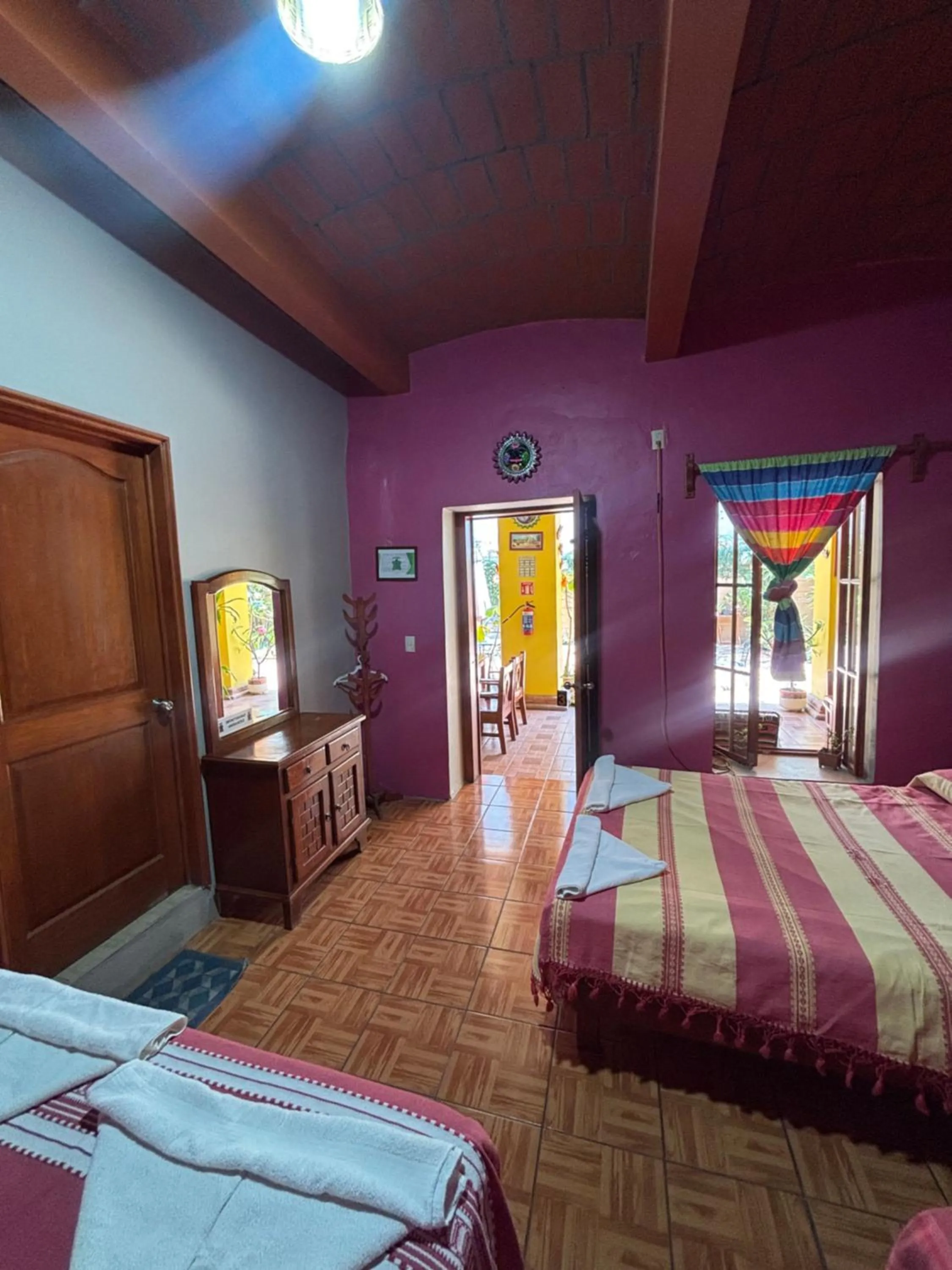 Bed in Hotel Posada "Mi Rosita"