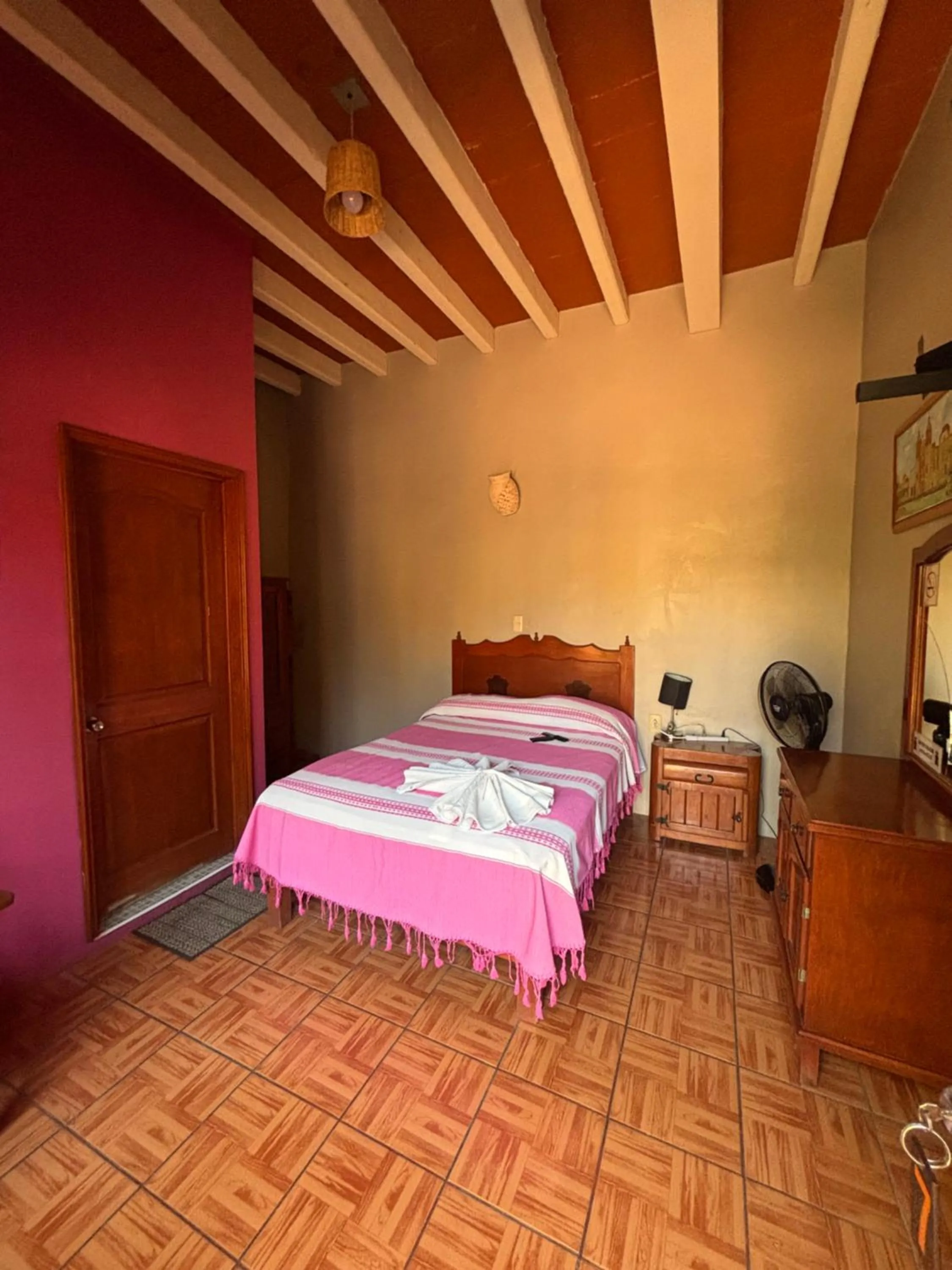 Bed in Hotel Posada "Mi Rosita"