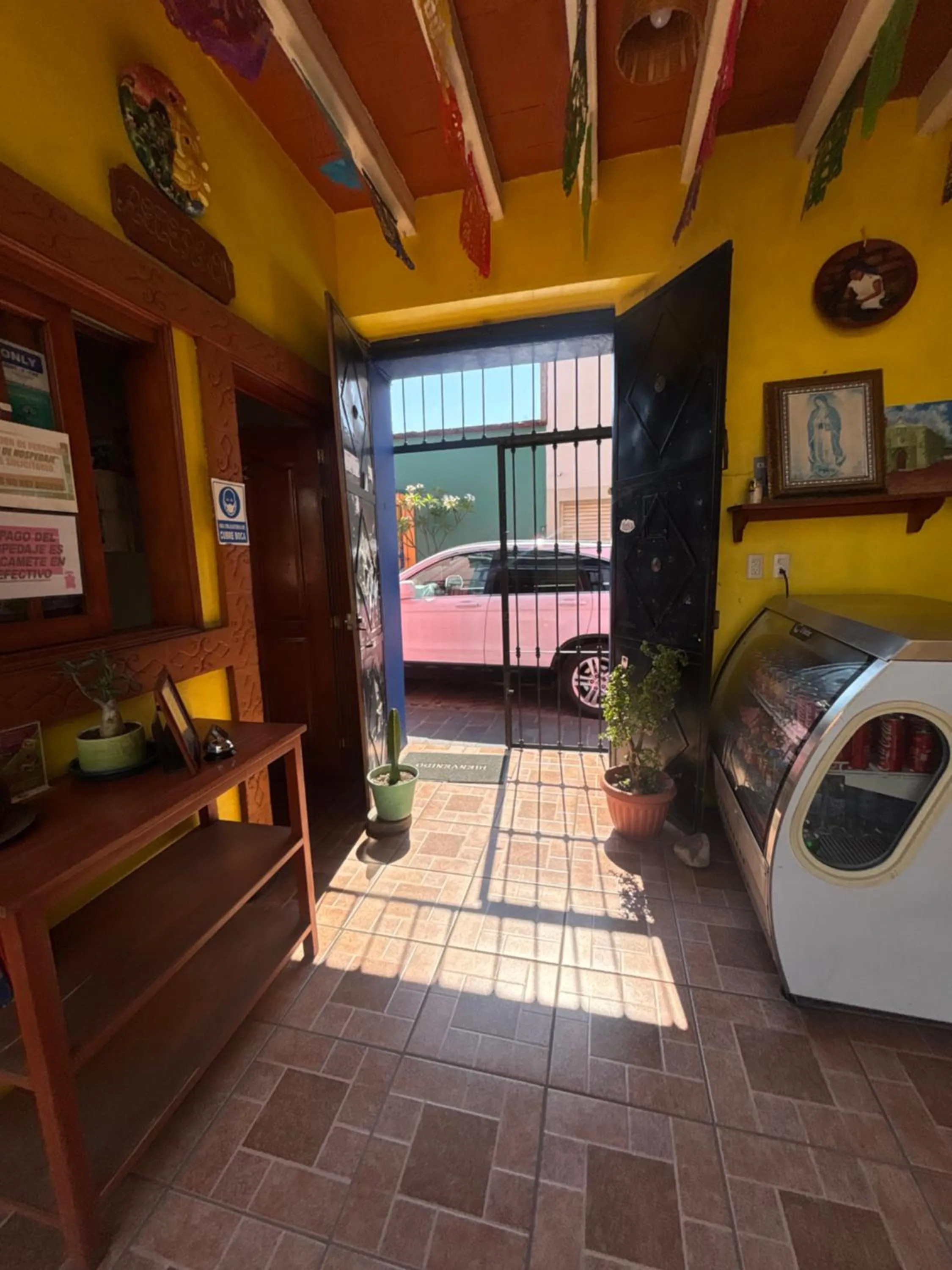 Bed in Hotel Posada "Mi Rosita"