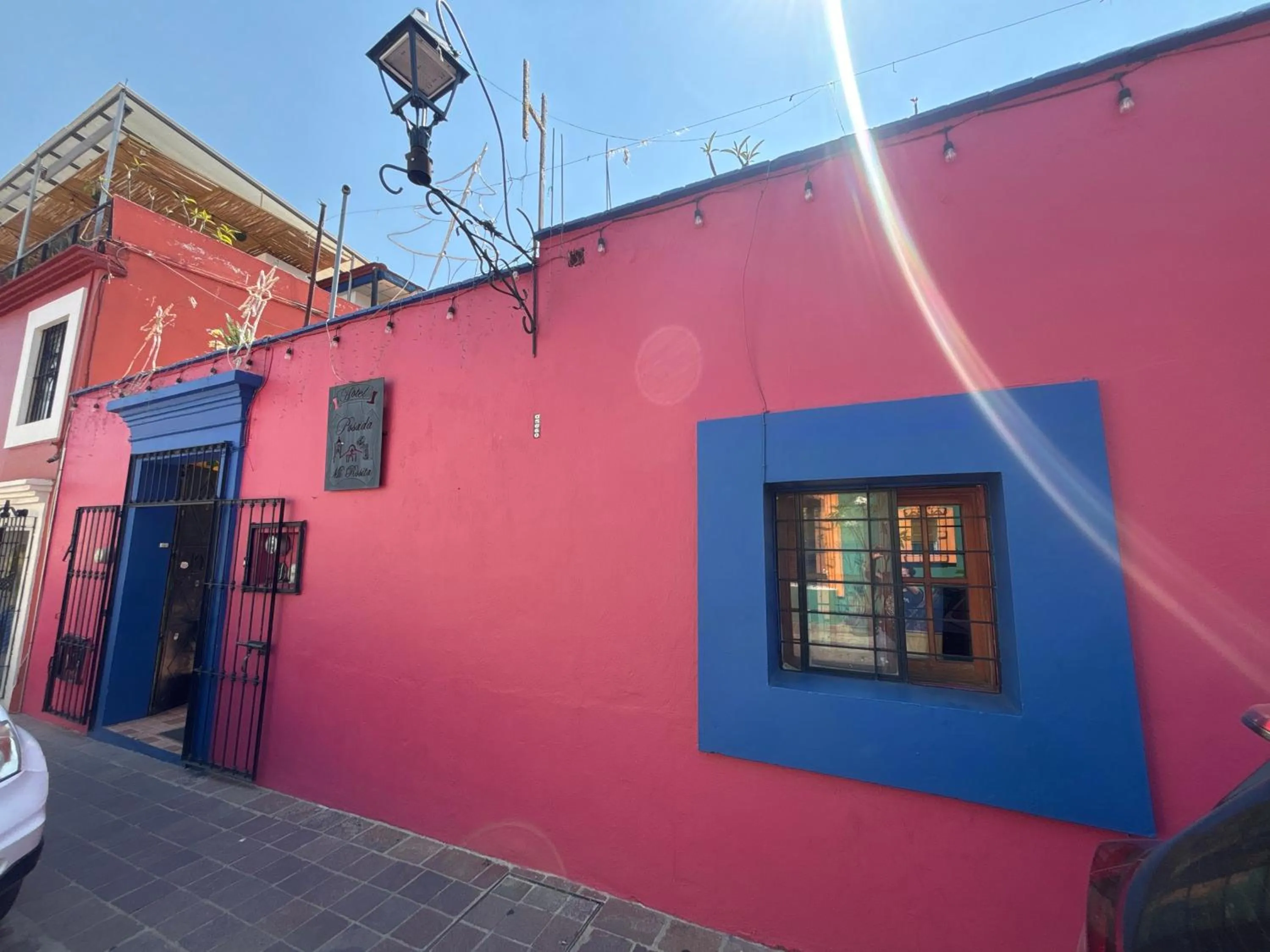 Property building in Hotel Posada "Mi Rosita"