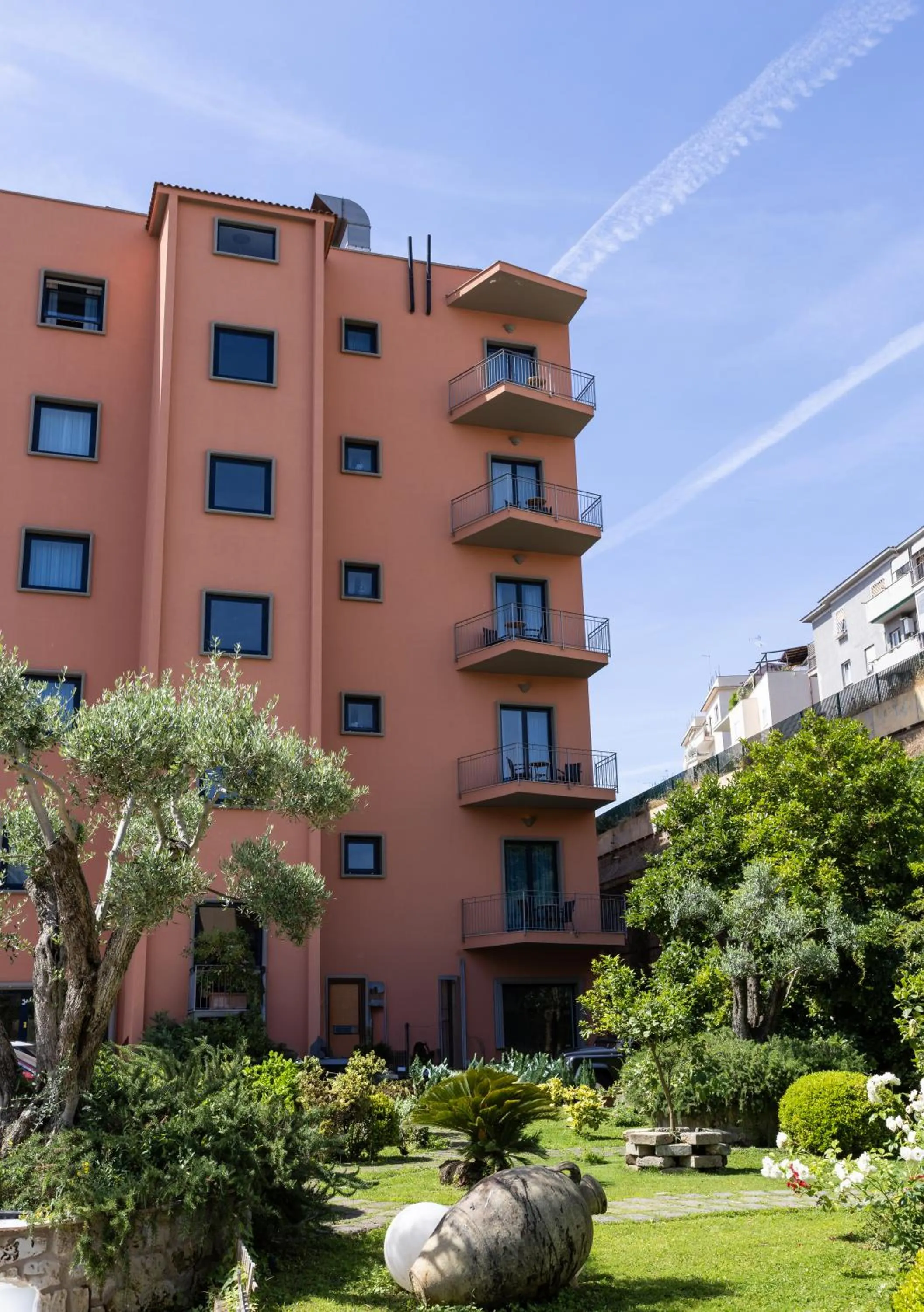 Property building in Grand Hotel Tiberio