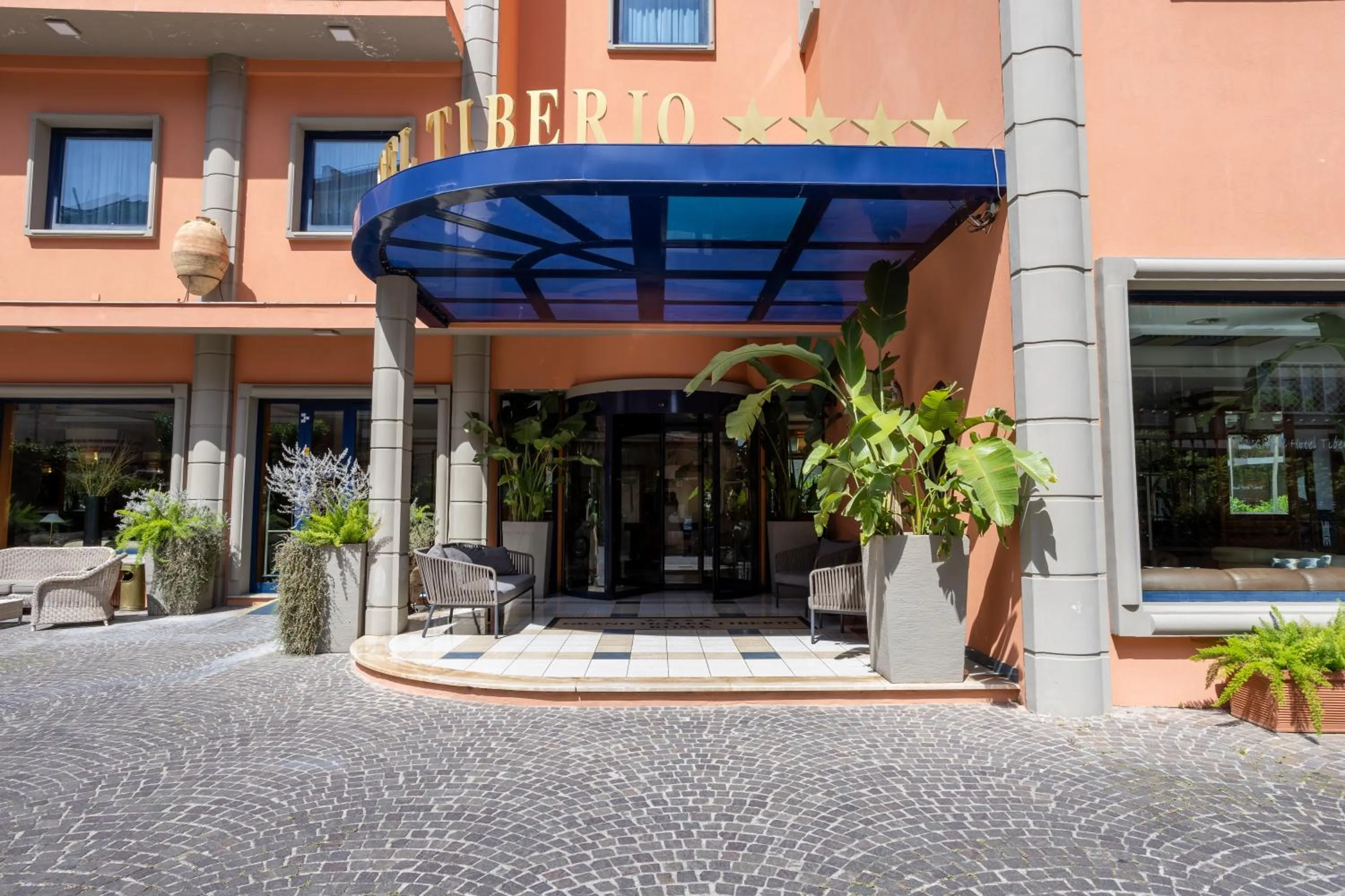 Property building in Grand Hotel Tiberio