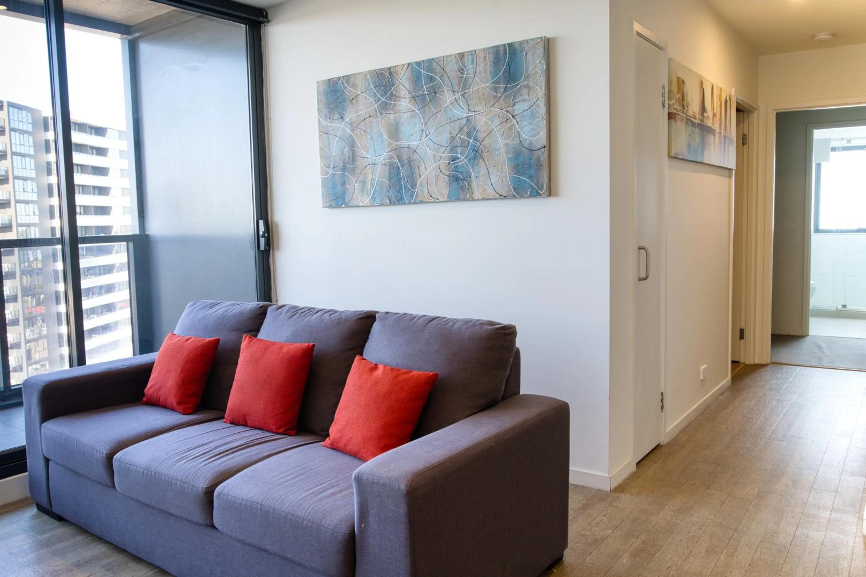 Living room in Park Avenue - IKON Glen Waverley