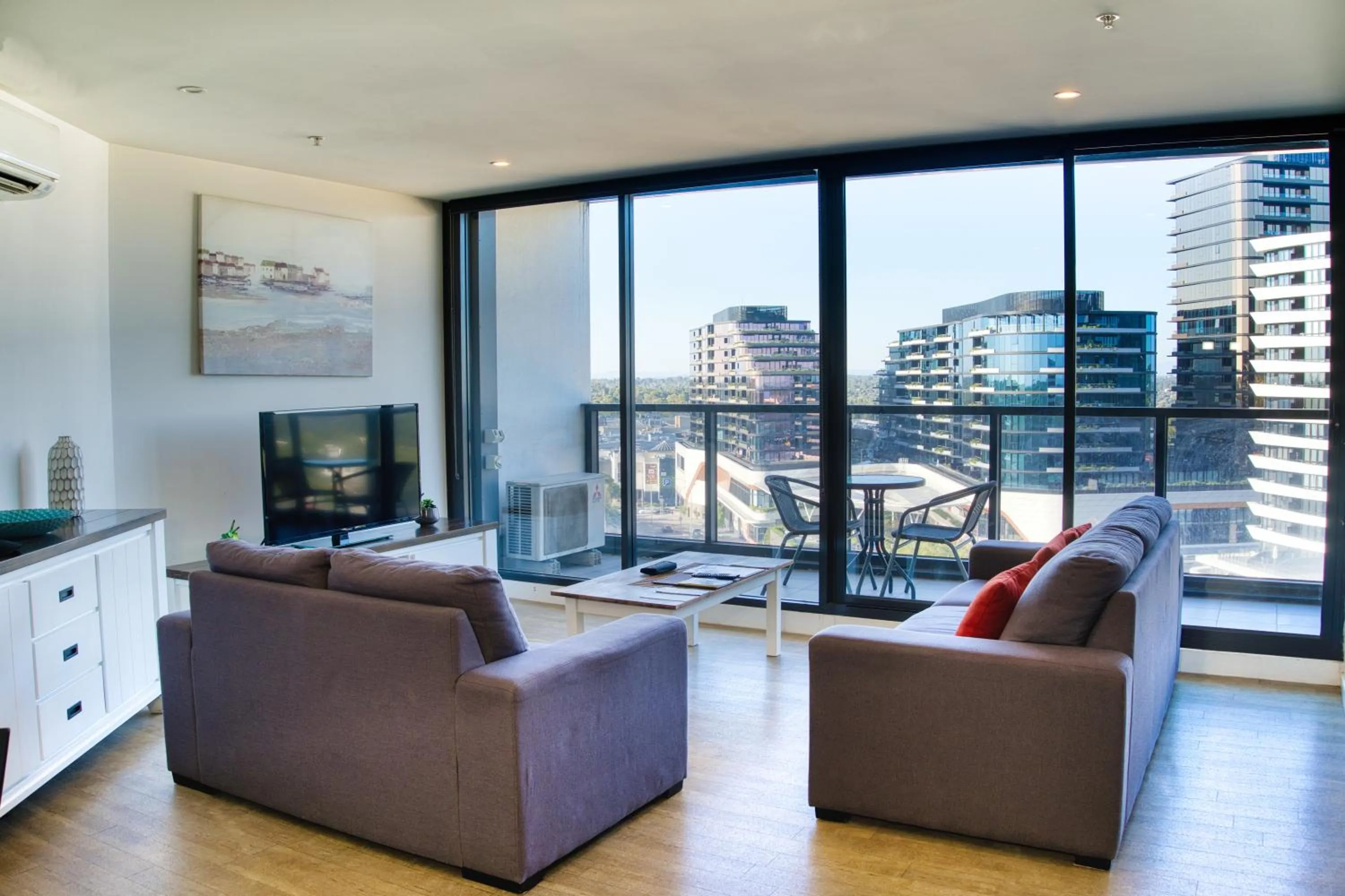 Living room in Park Avenue - IKON Glen Waverley