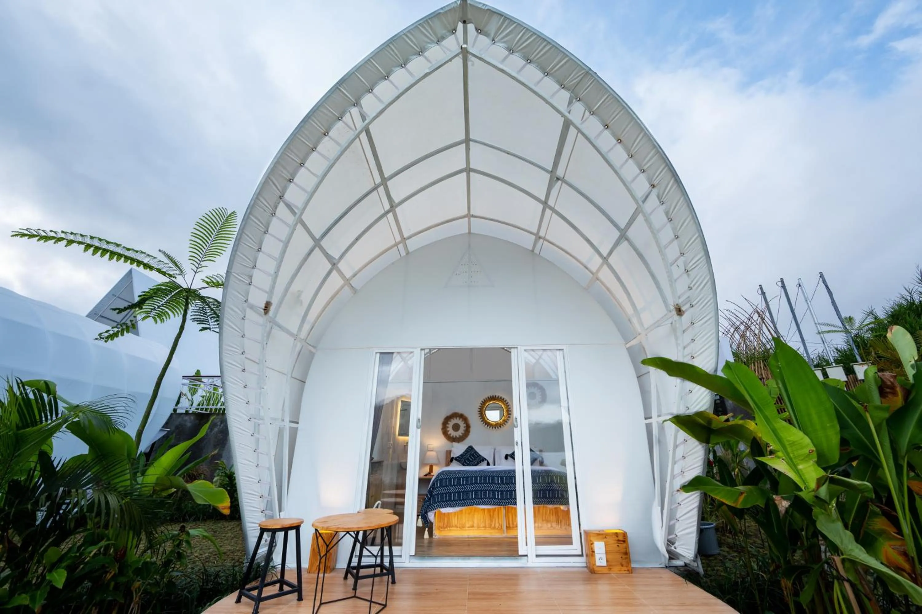 Property building in The Dewi Kintamani Luxury Glamping and Natural Hotspring