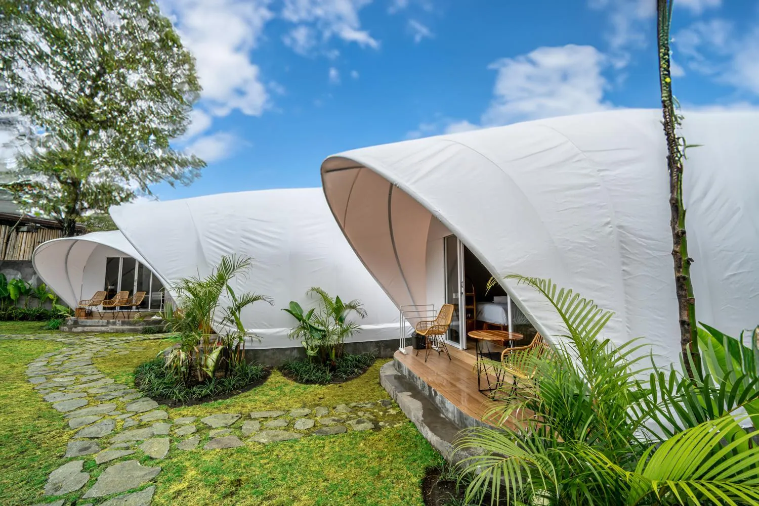 View (from property/room) in The Dewi Kintamani Luxury Glamping and Natural Hotspring