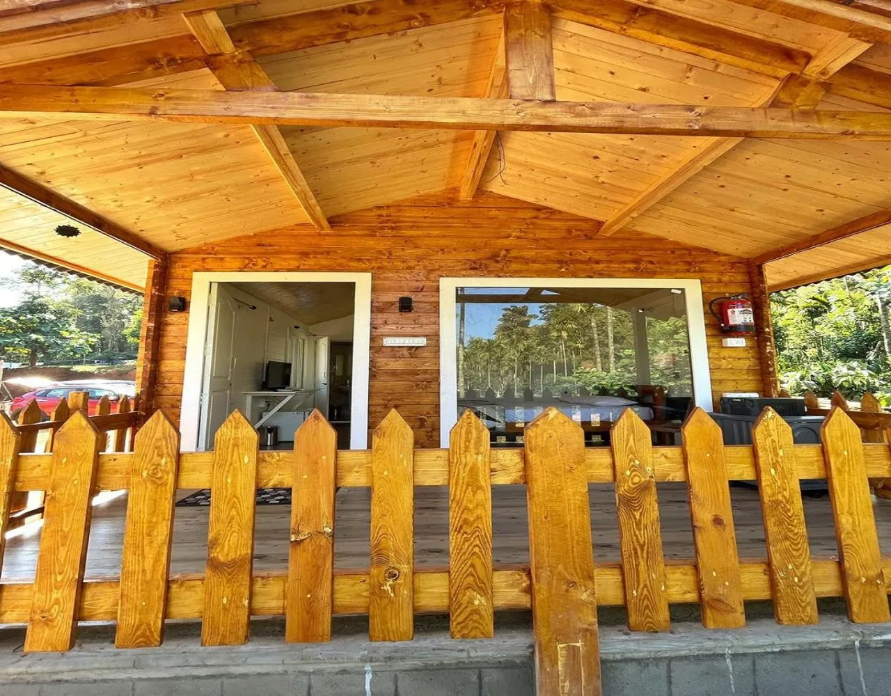 Balcony/Terrace in Oxyzone Coorg by StayApart