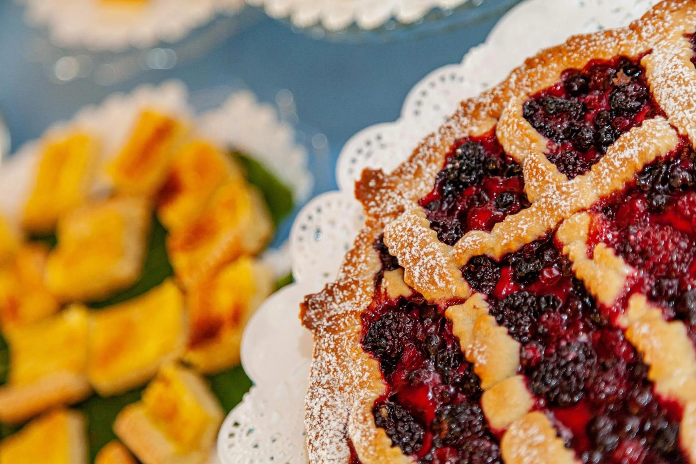 Buffet breakfast in Hotel San Trano