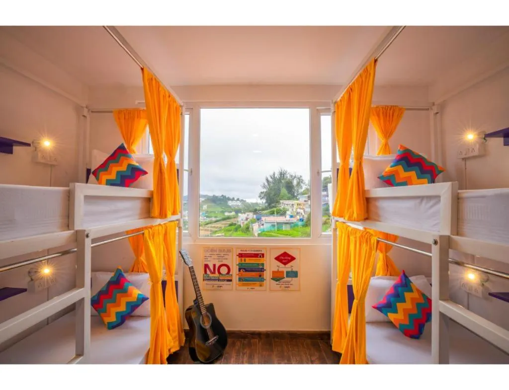 Bed in goSTOPS Ooty