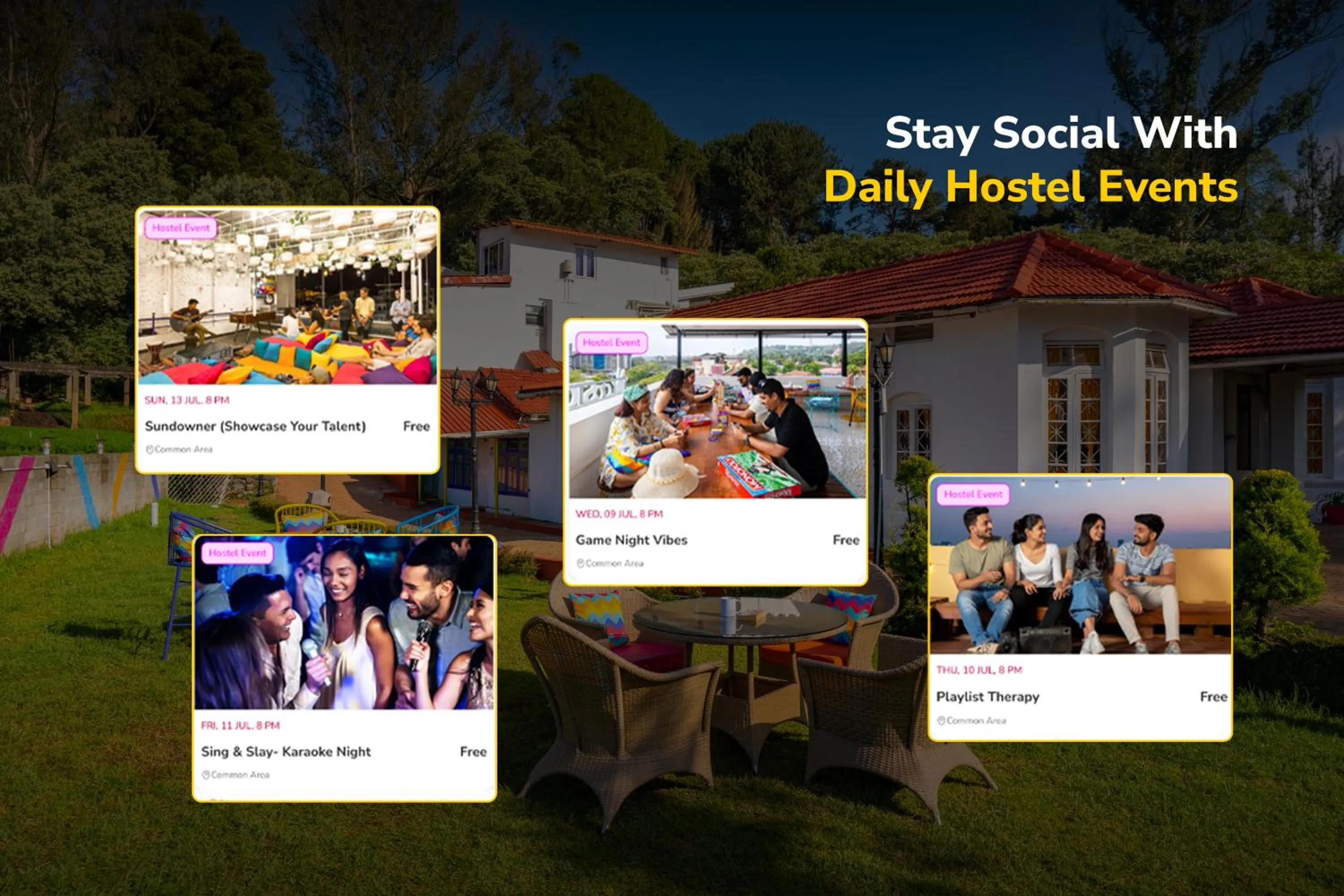 Activities in goSTOPS Ooty