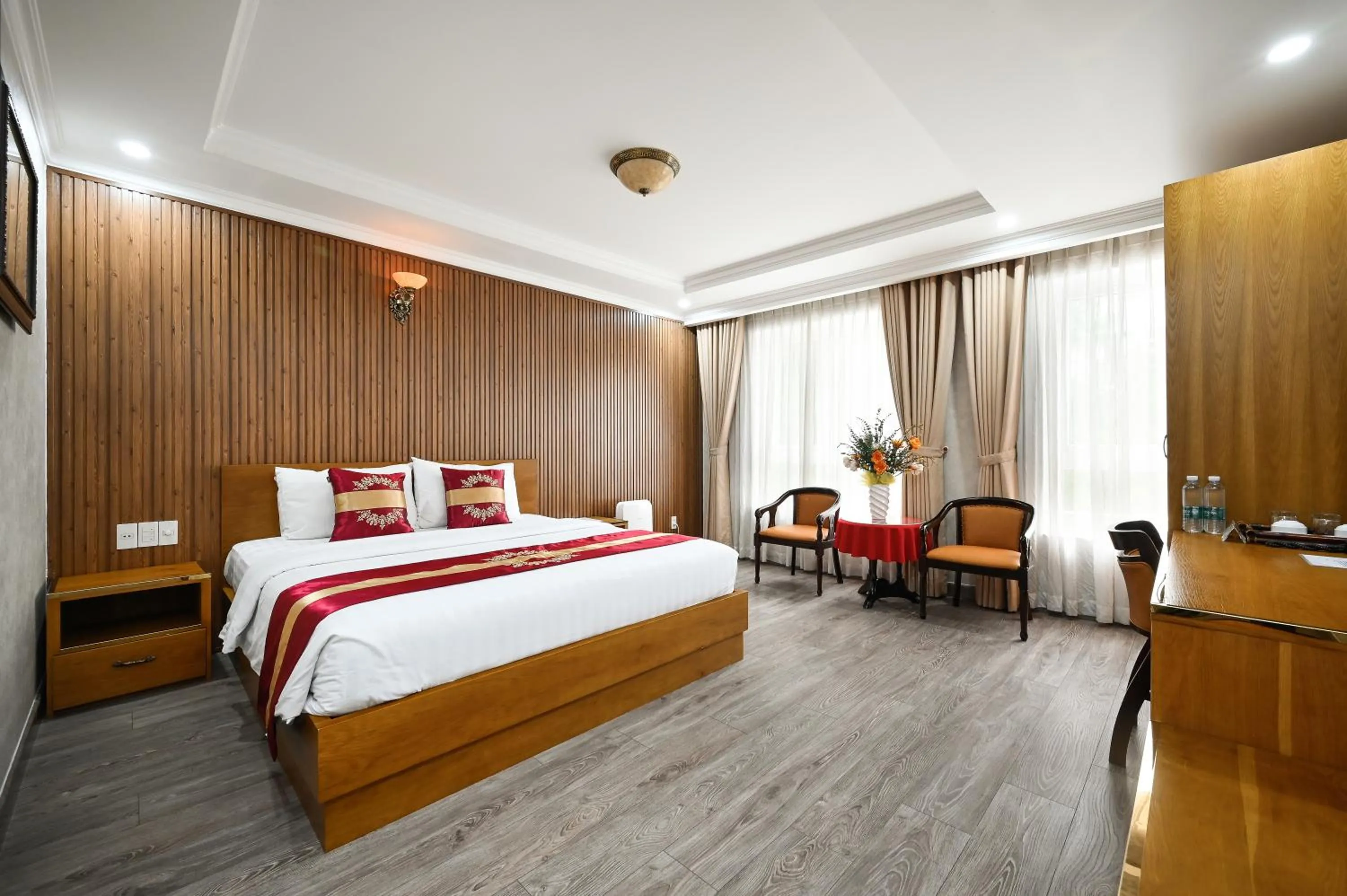 Bed in The River Park Hotel