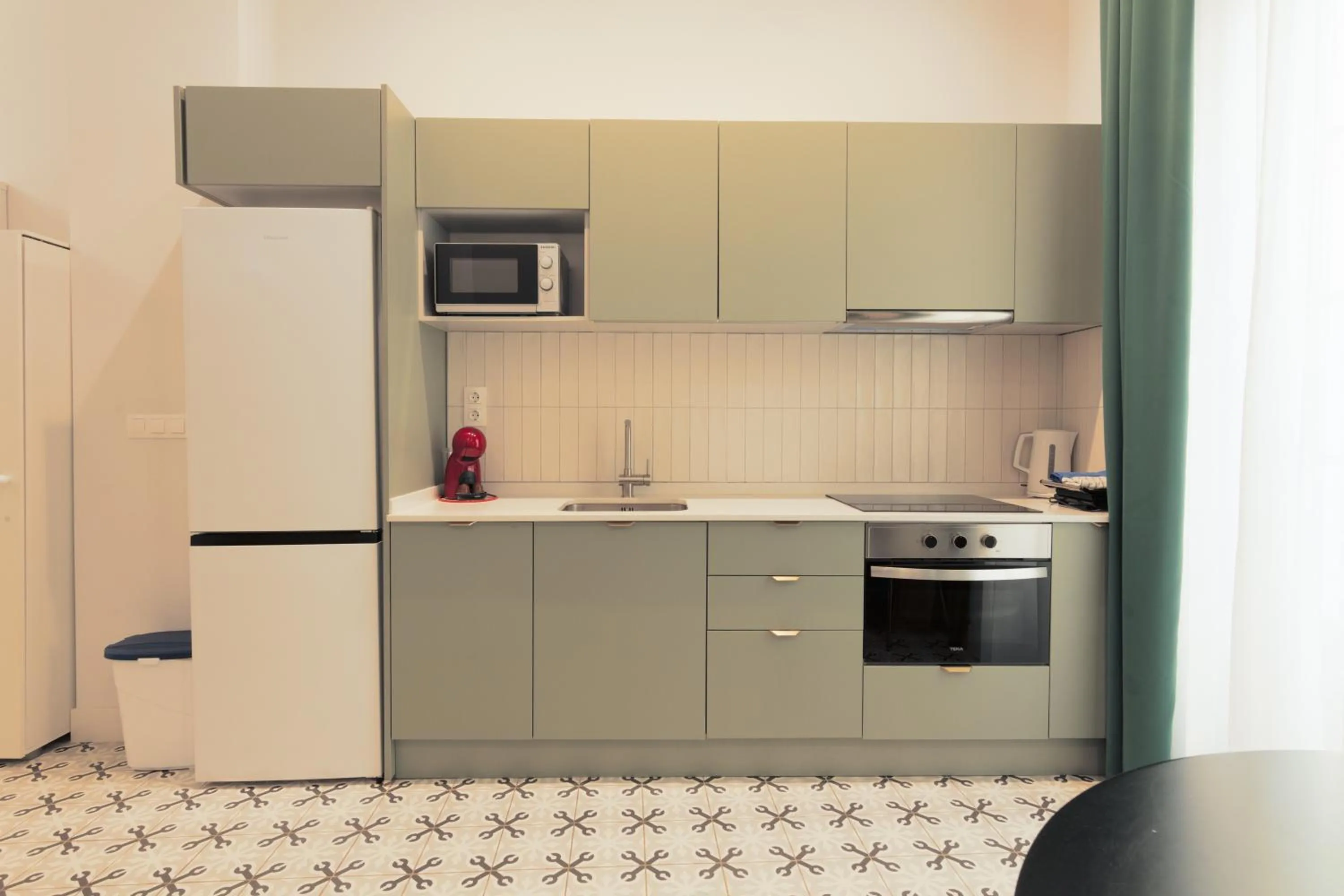 kitchen in Apartamentos Teatro by Be Alicante