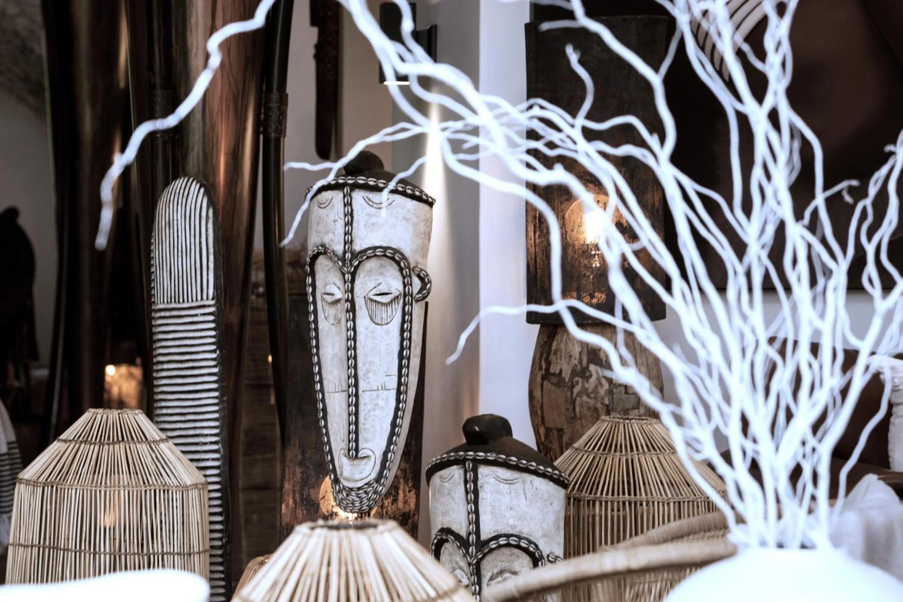 Decorative detail in African Flair Boutique Safari Lodge