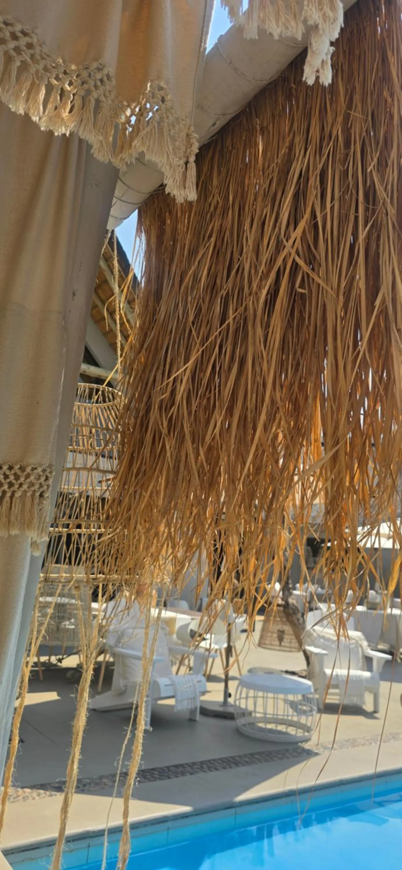 Seating area in African Flair Boutique Safari Lodge