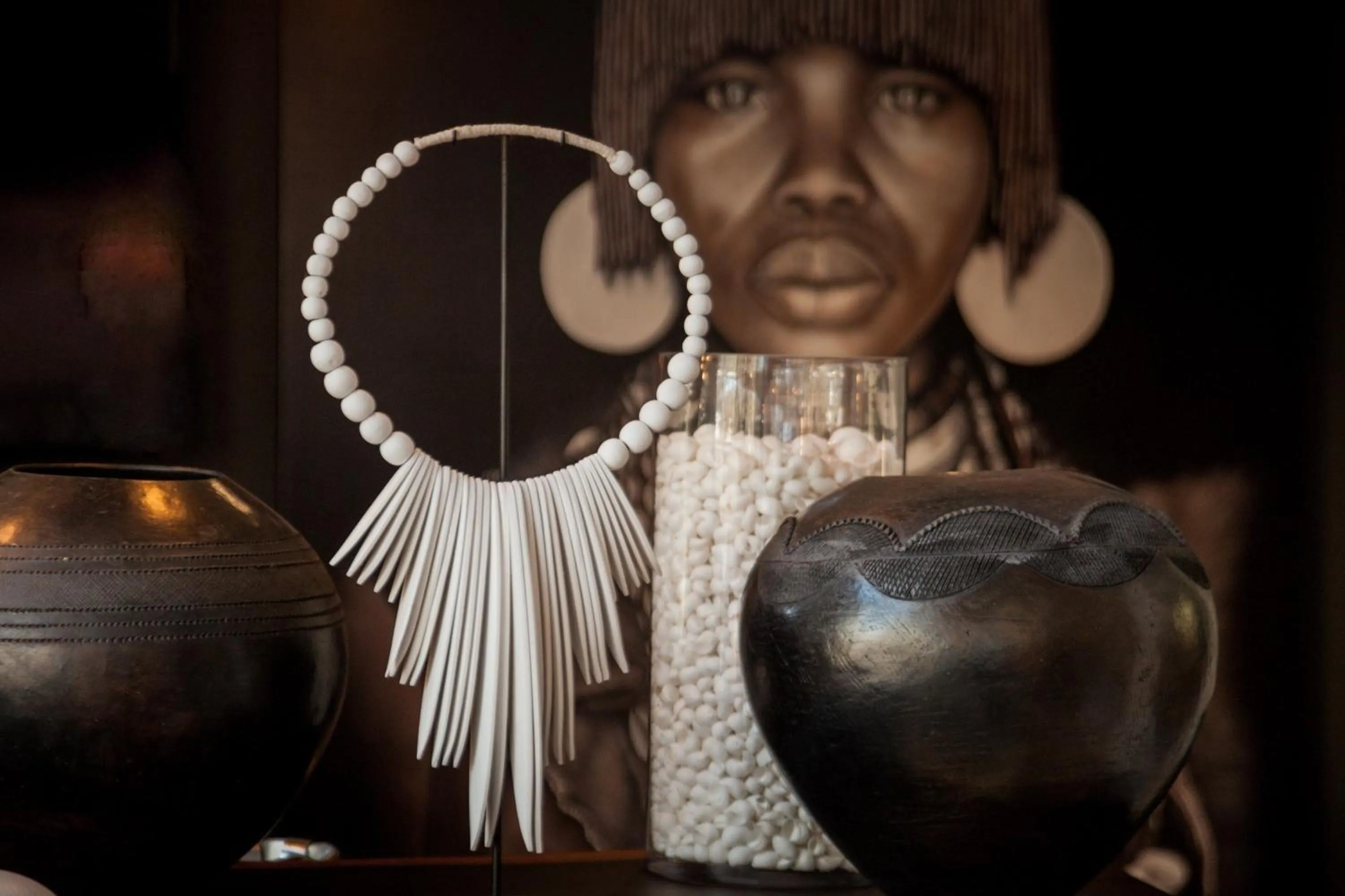 Lounge or bar in African Flair Boutique Safari Lodge