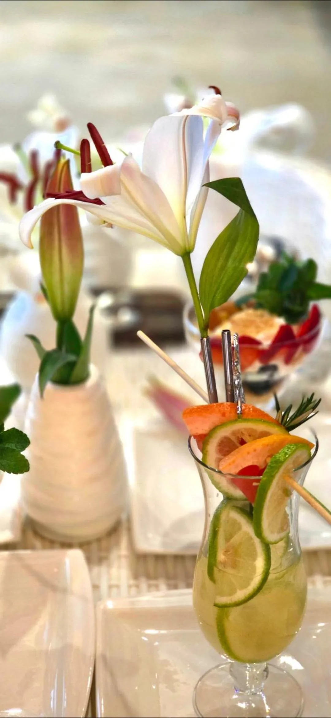 Food and drinks in African Flair Boutique Safari Lodge