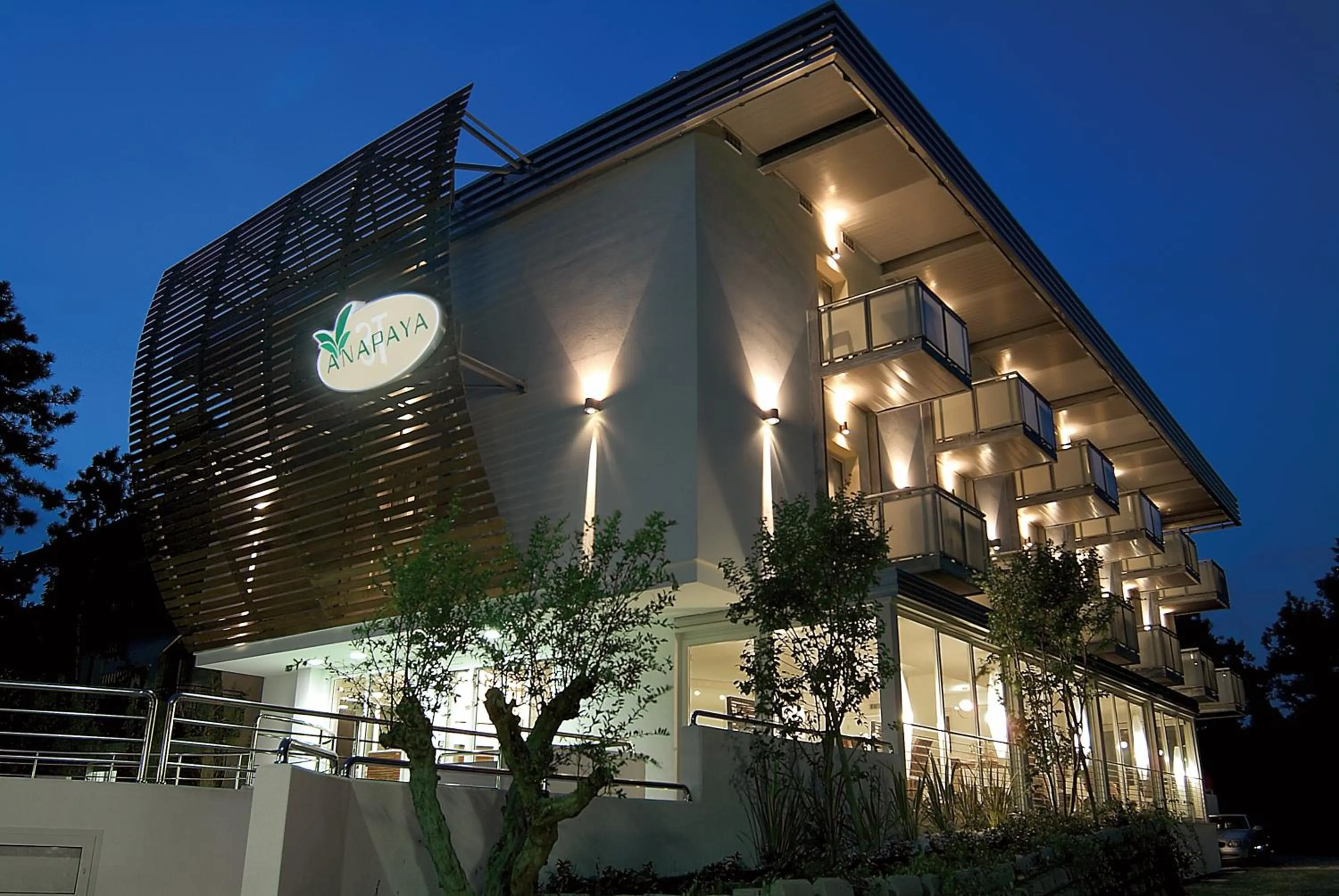 Facade/entrance in Hotel Anapaya