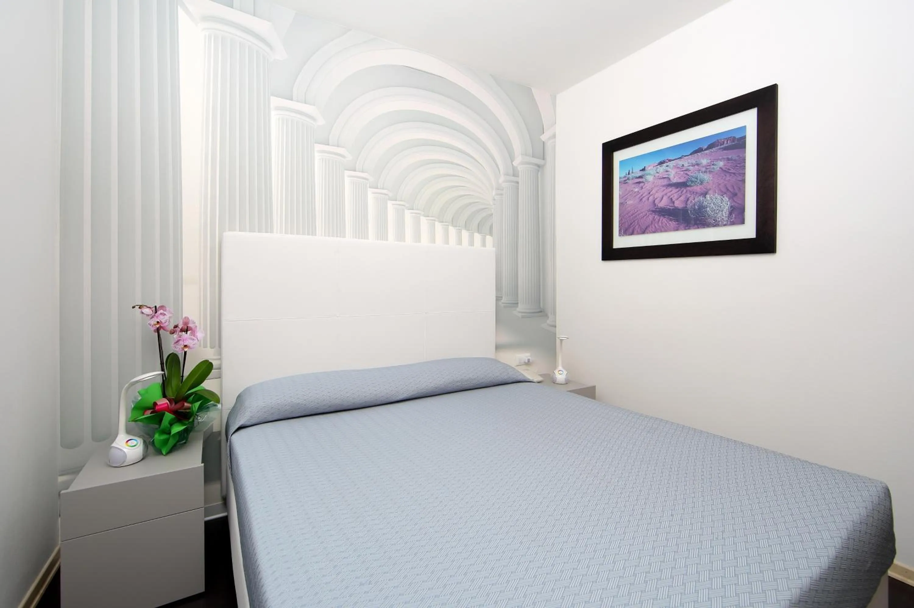 Bed in Hotel Anapaya