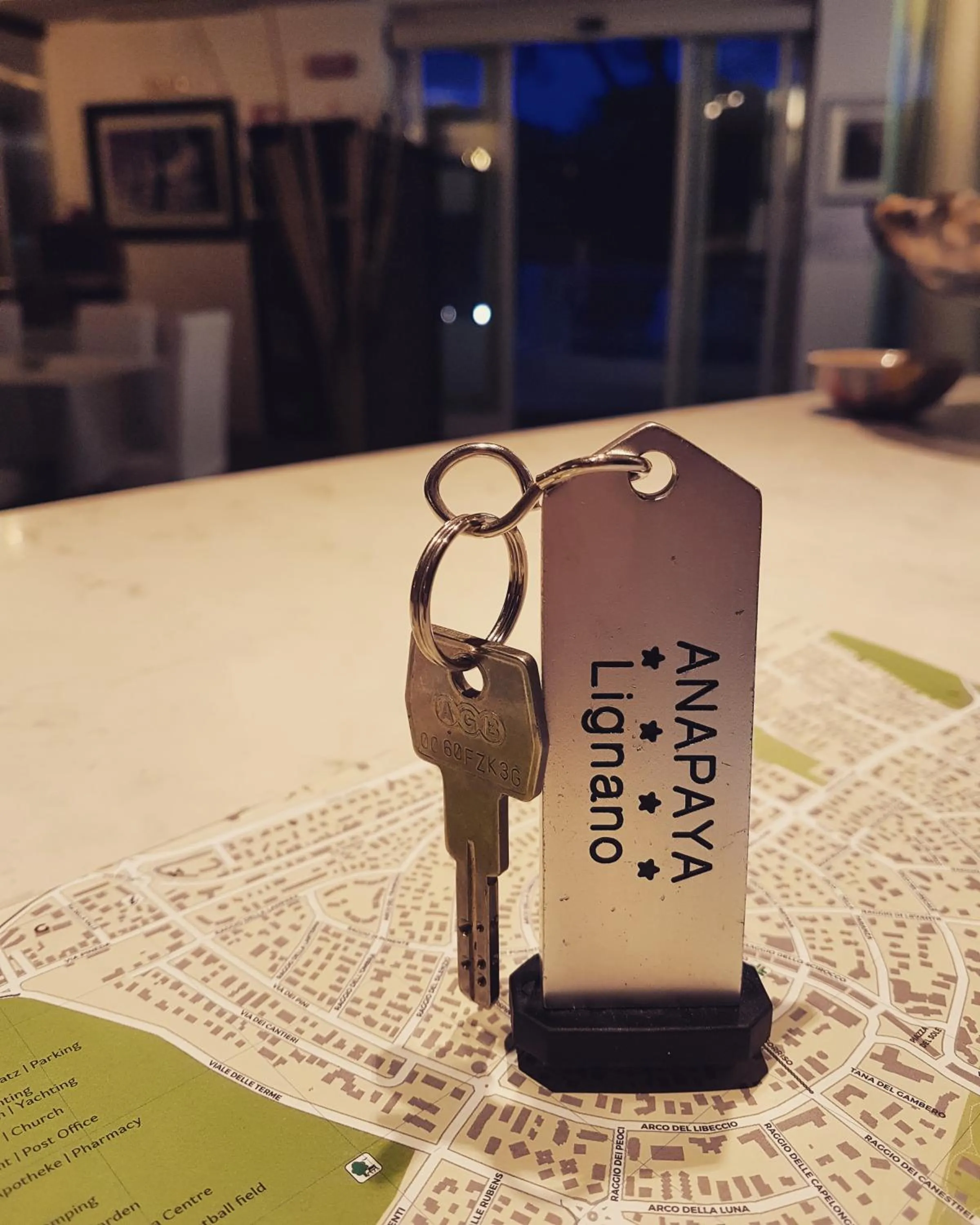 Decorative detail in Hotel Anapaya