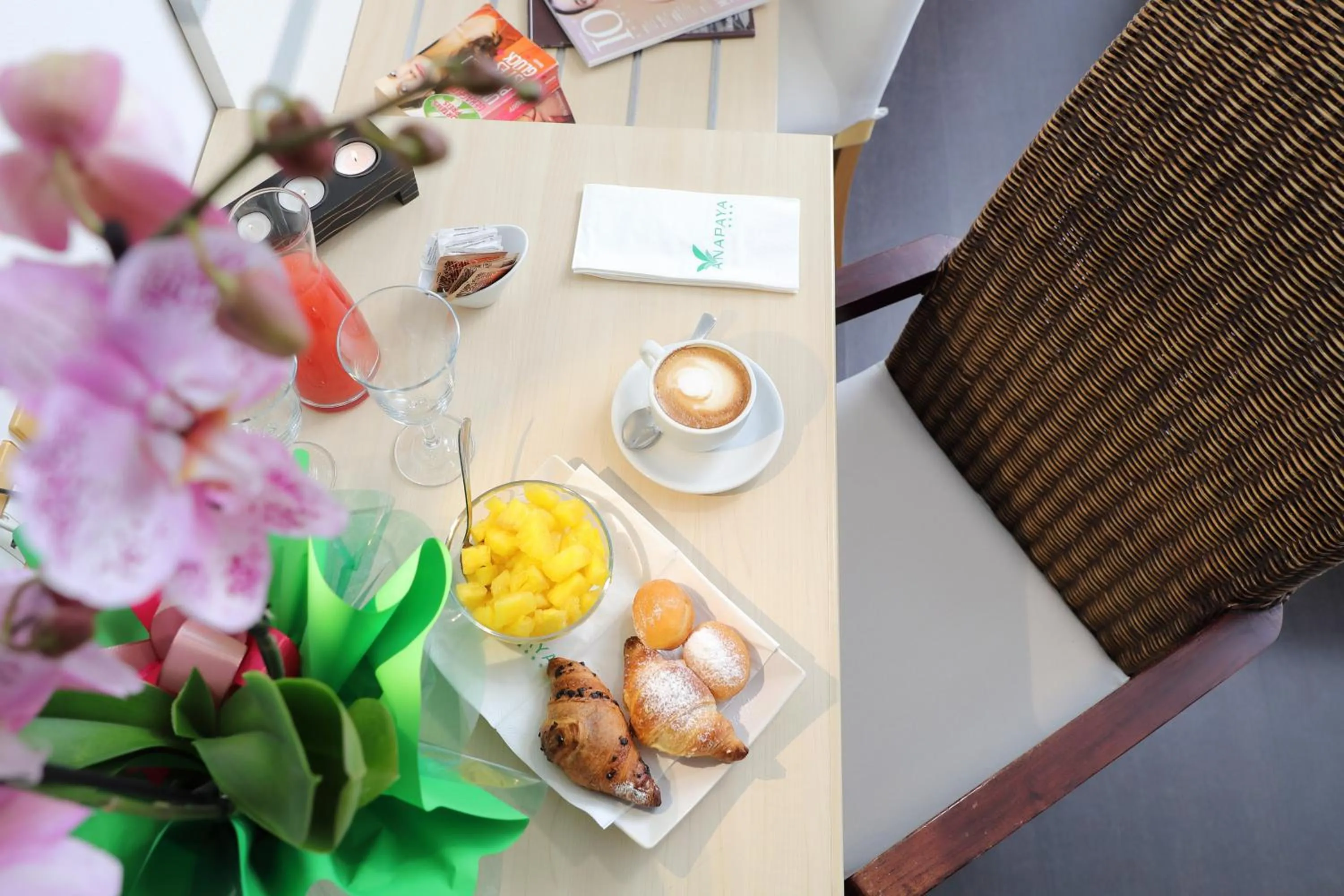 Breakfast in Hotel Anapaya